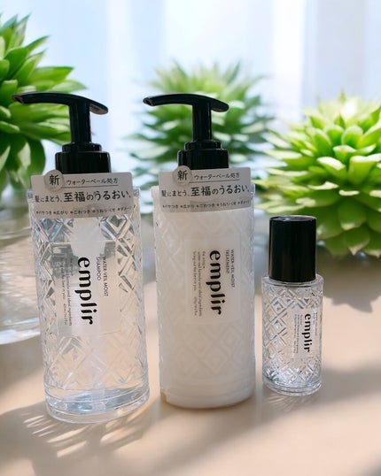 ウォーターベール モイストシャンプー/トリートメント/emplir/市販シャンプーを使ったクチコミ(1枚目)