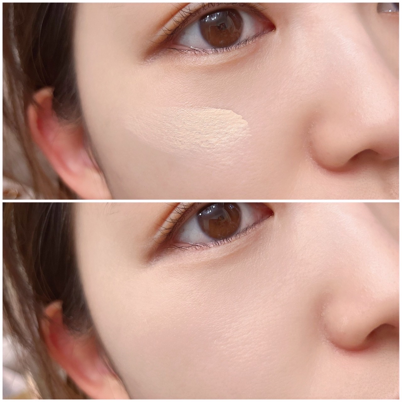 カバーパーフェクションコンシーラークッション/the SAEM/リキッドコンシーラーを使ったクチコミ（3枚目）