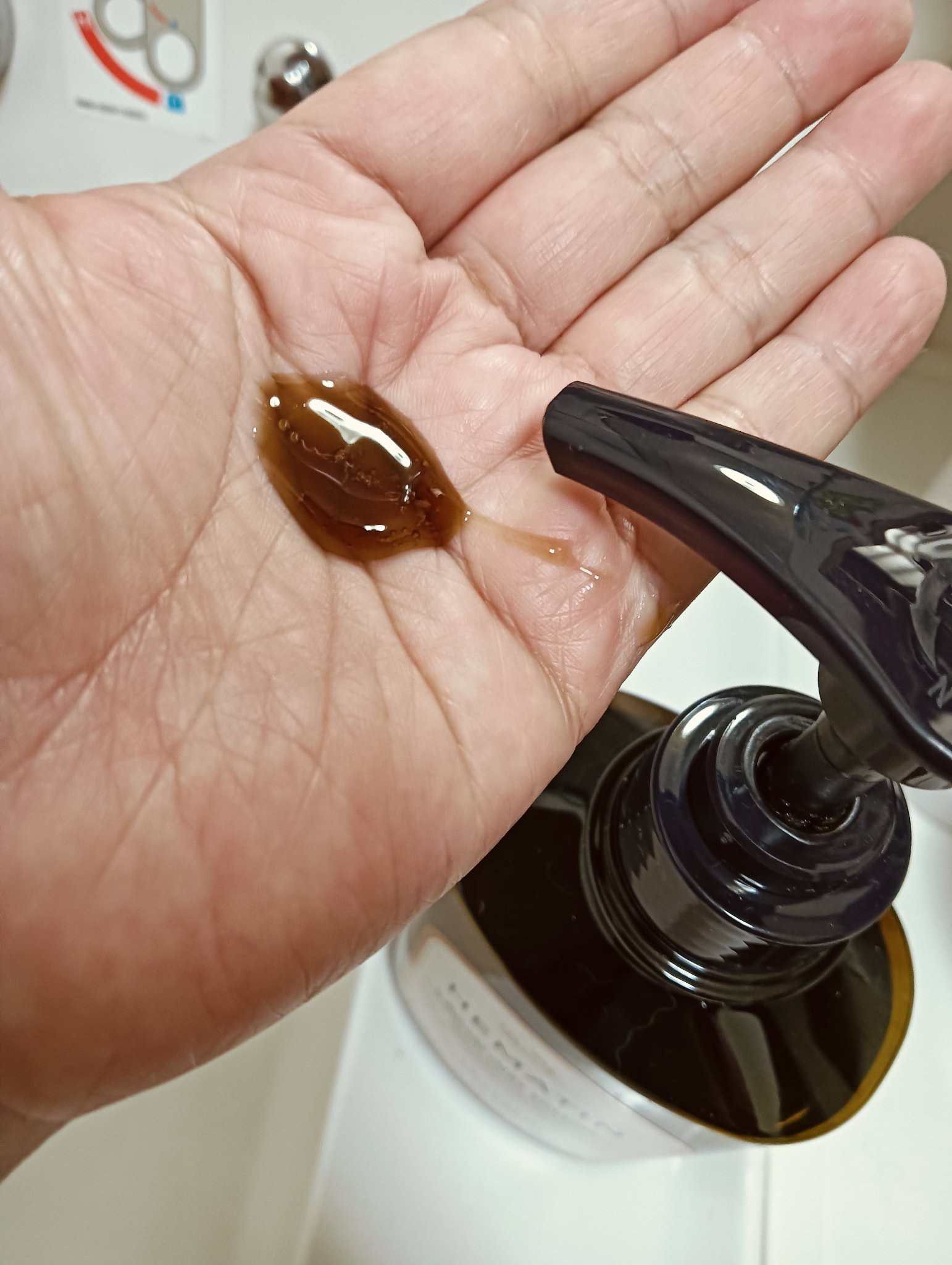 ヘマチン ブースター シャンプー /トリートメント ペアー＆ムスクの香り/マイブースターズ/市販シャンプーを使ったクチコミ（3枚目）