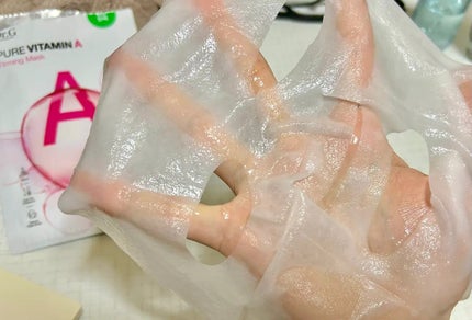 ドクタージー ピュア ビタミンA ファーミングマスク/Dr.G/シートマスク・パックを使ったクチコミ(2枚目)