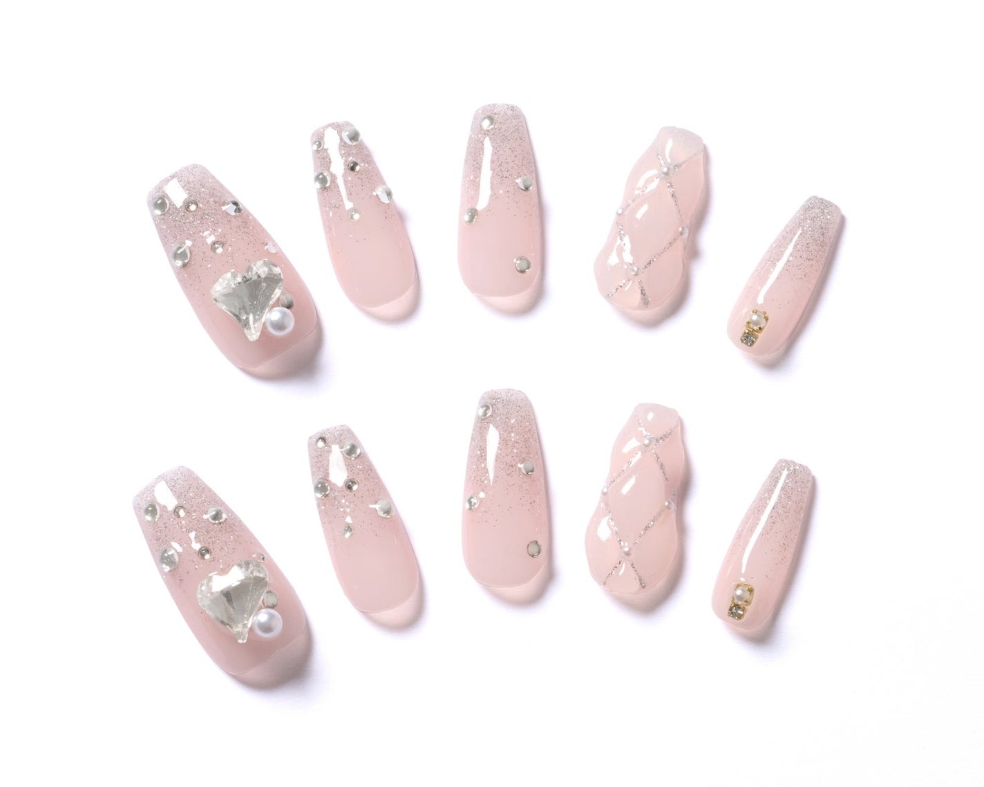 ネイルチップ(ネイルブック×iromikkeネイルコレクション) NIN03(XS)