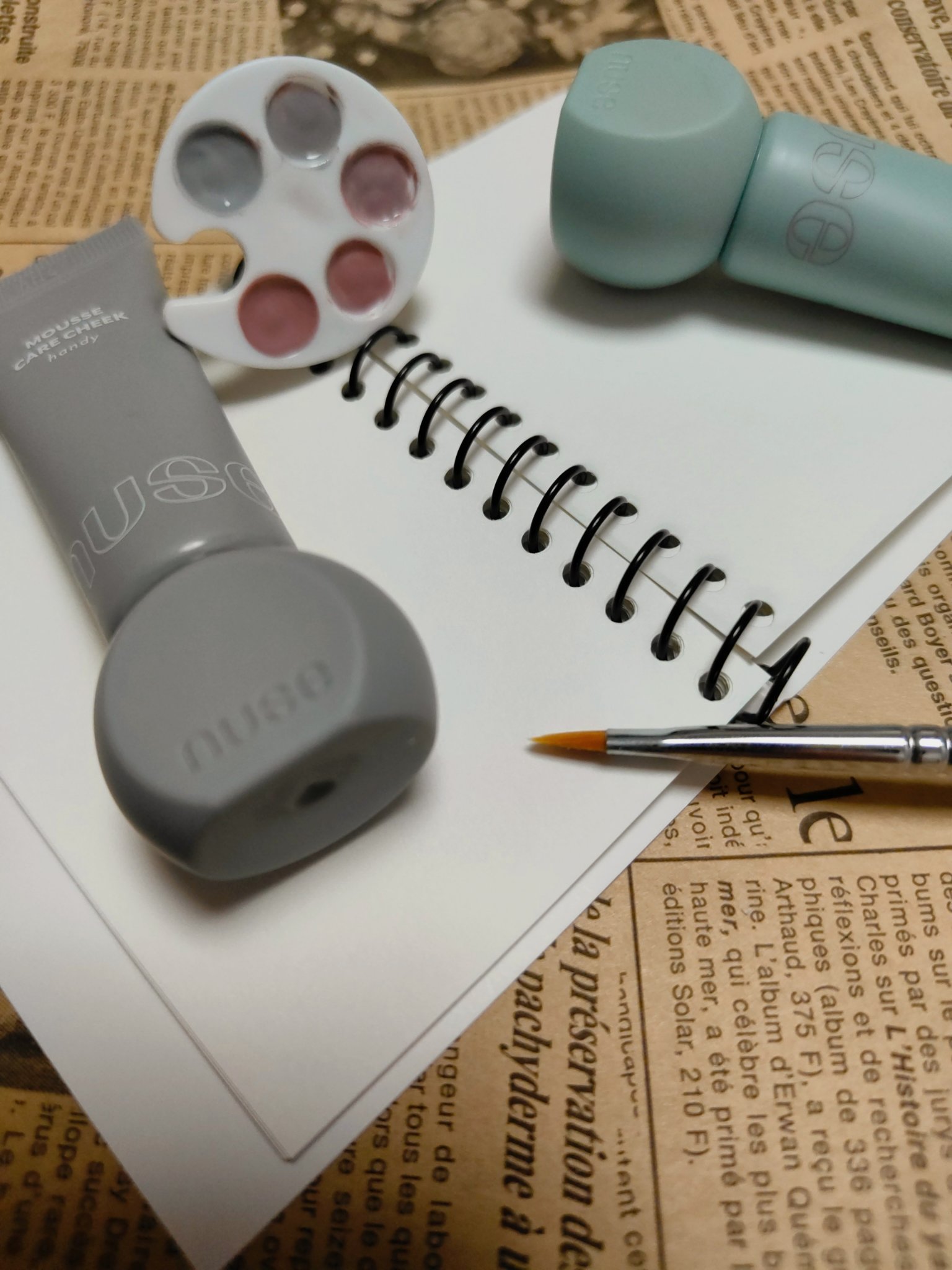 ムースケアチークハンディ/nuse/リキッドチークを使ったクチコミ（2枚目）