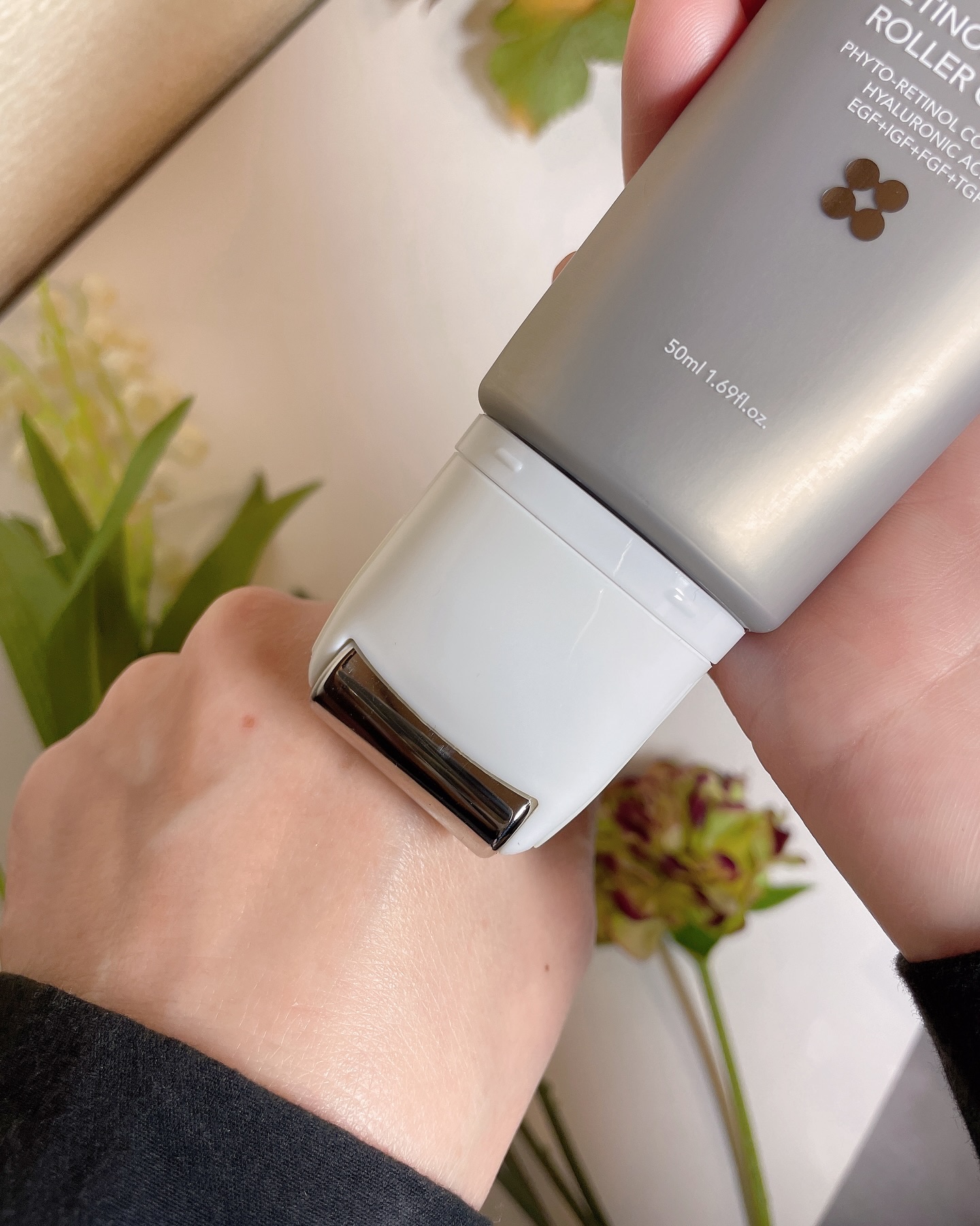 レチノールリフティングローラークリーム/SKIN&LAB/フェイスクリームを使ったクチコミ（3枚目）