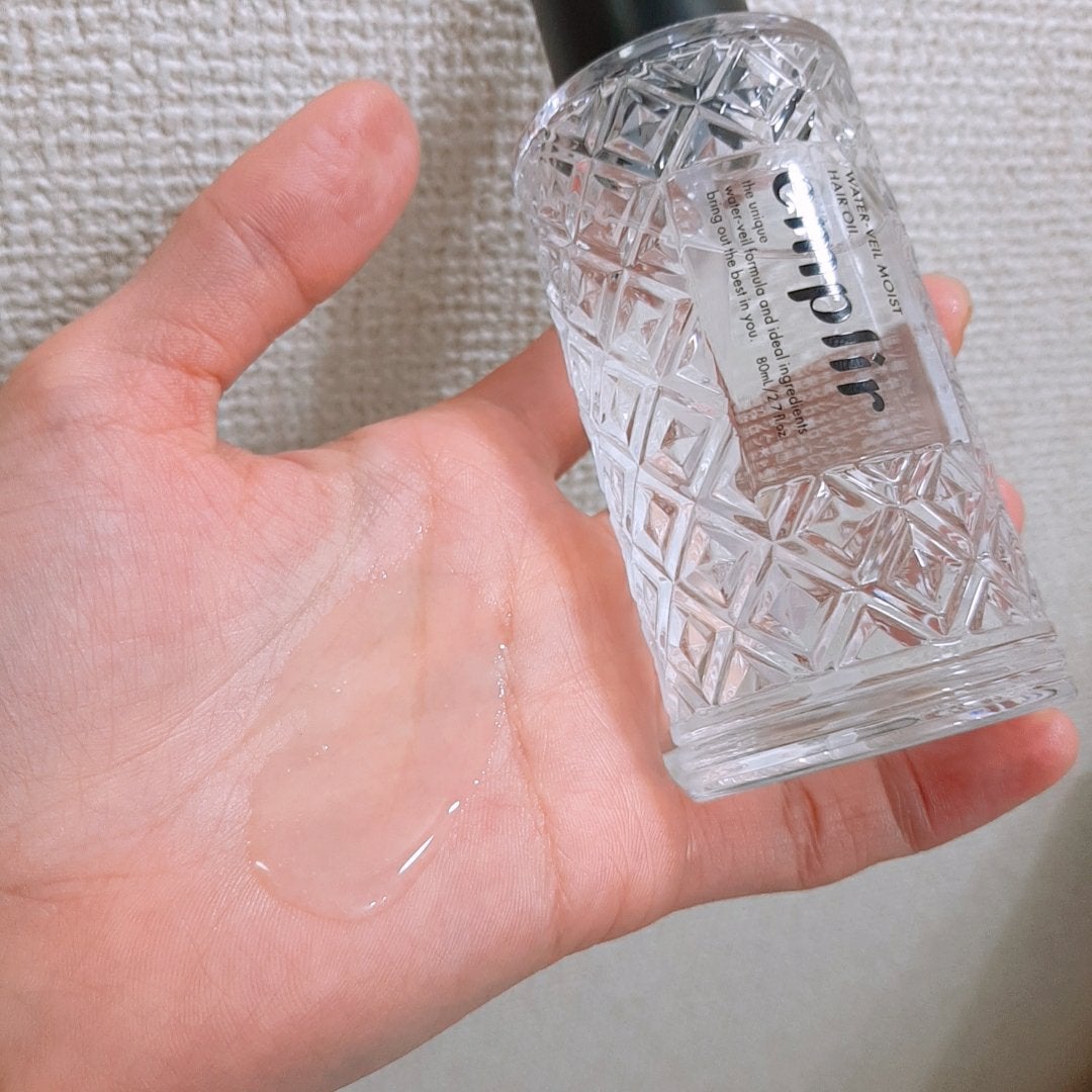 ウォーターベール モイストヘアオイル/emplir/ヘアオイルを使ったクチコミ(1枚目)
