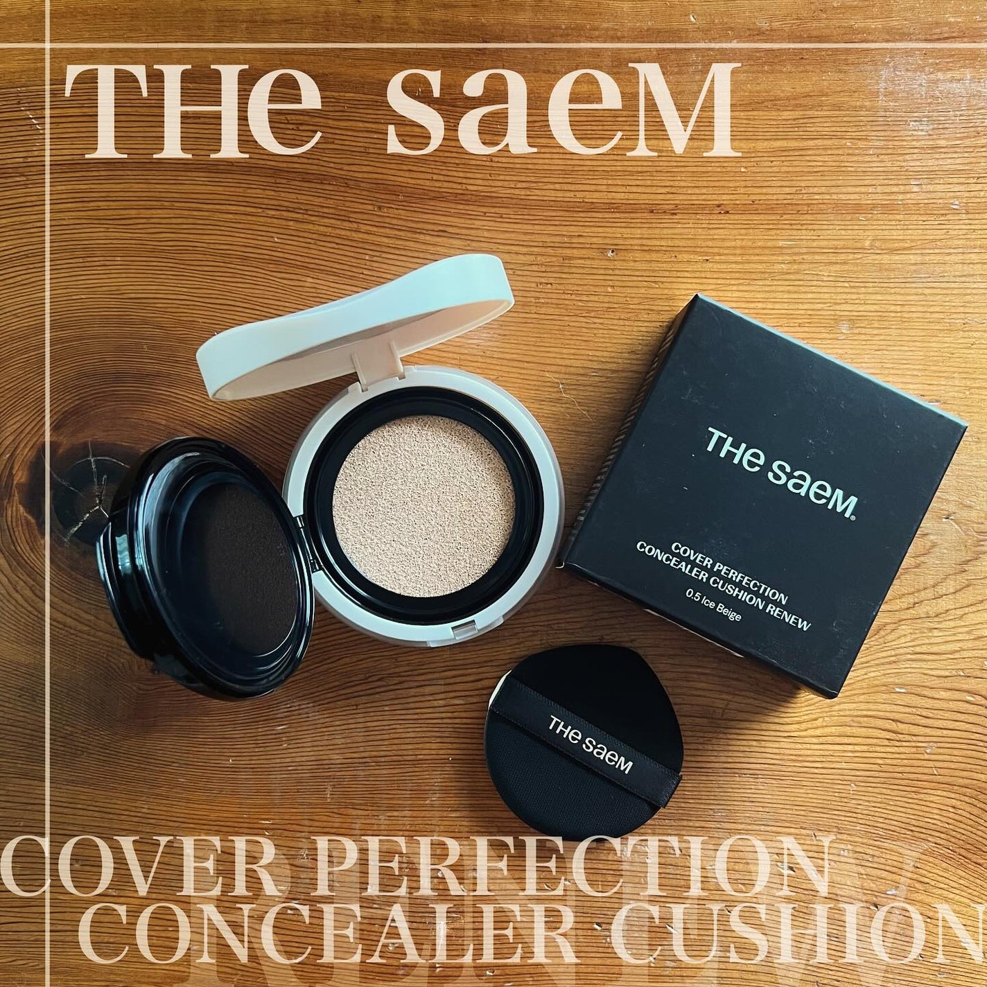 カバーパーフェクションコンシーラークッション/the SAEM/リキッドコンシーラーを使ったクチコミ(1枚目)
