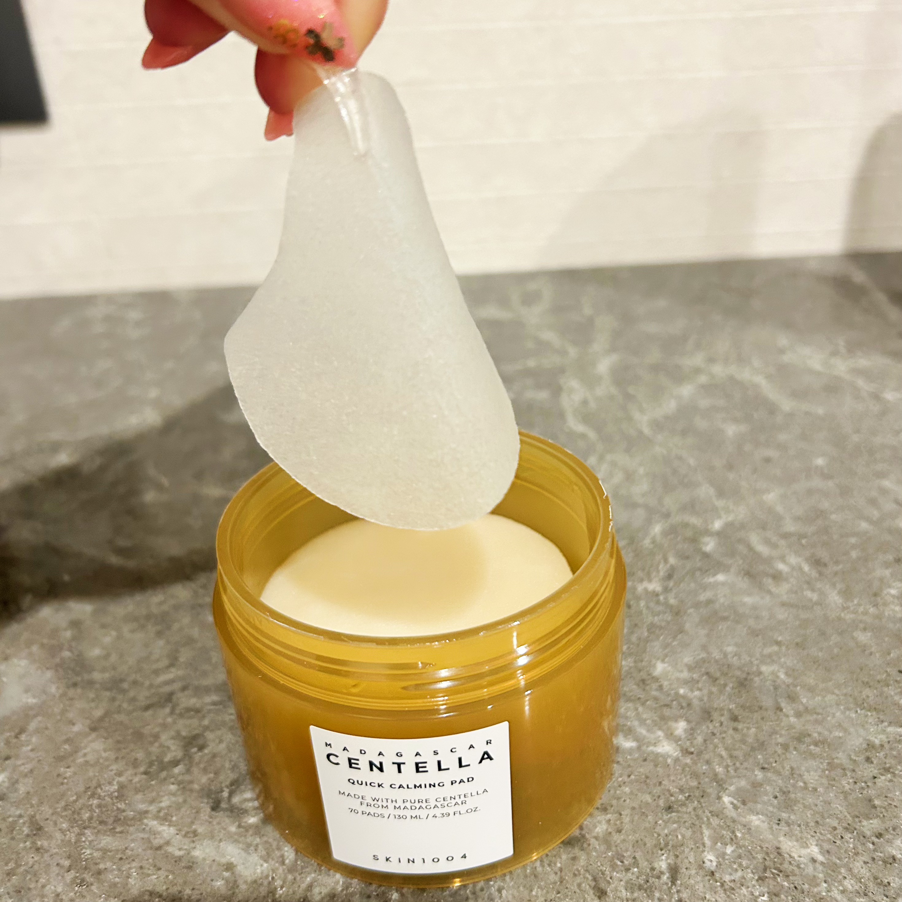 センテラ クイックカーミングパッド/SKIN1004/トナーパッドを使ったクチコミ（2枚目）