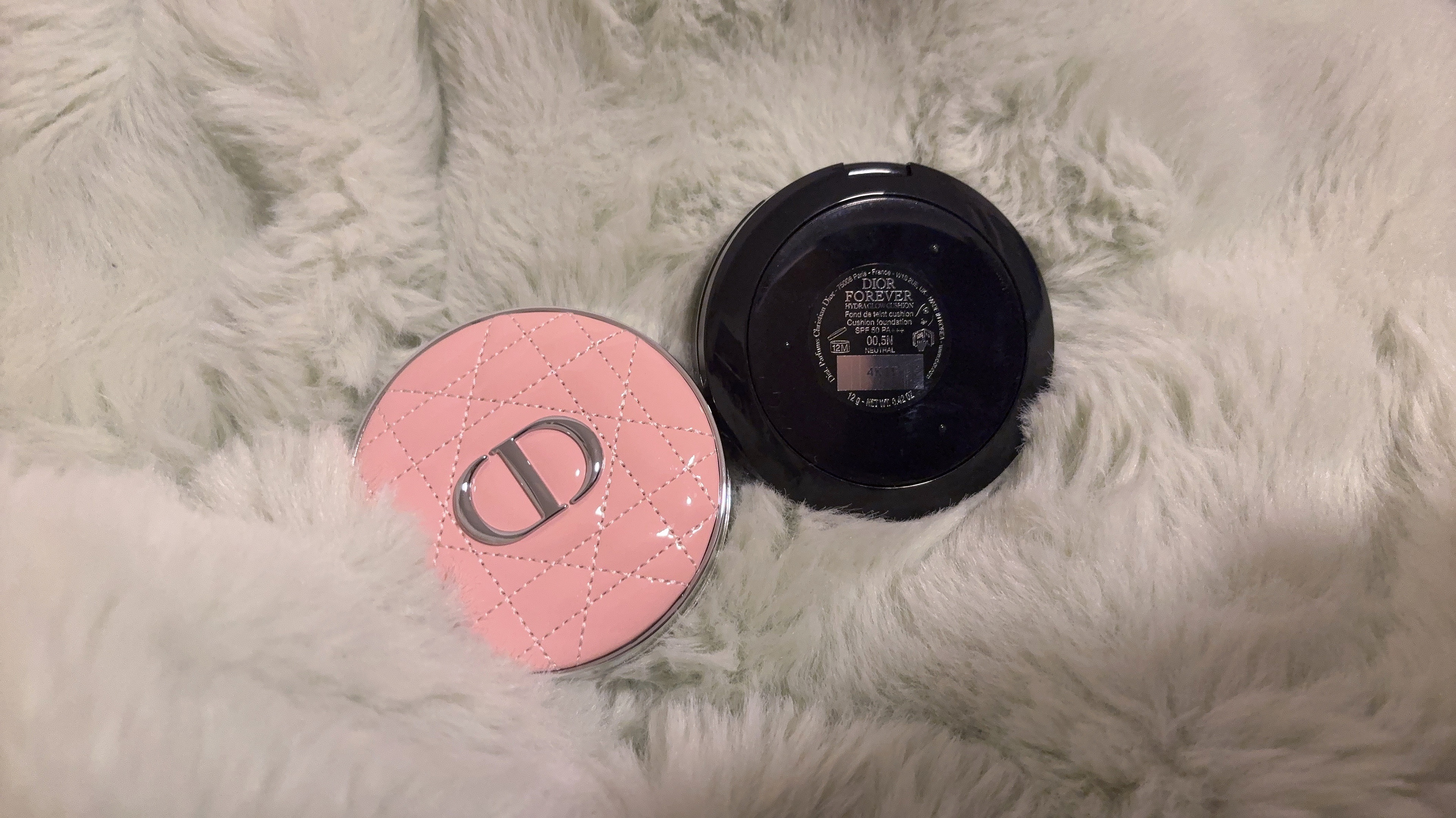 ディオールスキン フォーエヴァー イドラ グロウ クッション（リフィル） 00.5N/Dior/クッションファンデーションを使ったクチコミ（1枚目）