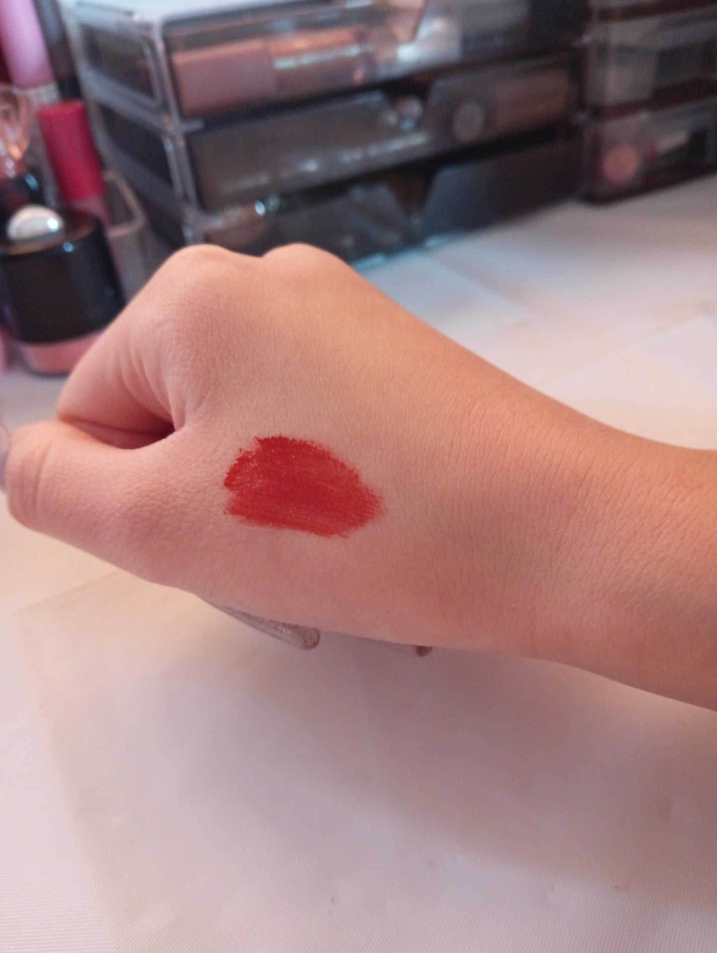 たちつてと on LIPS 「これ☝︎は「7sGood」で買ったリップです。塗り心地も良く色..」(2枚目)