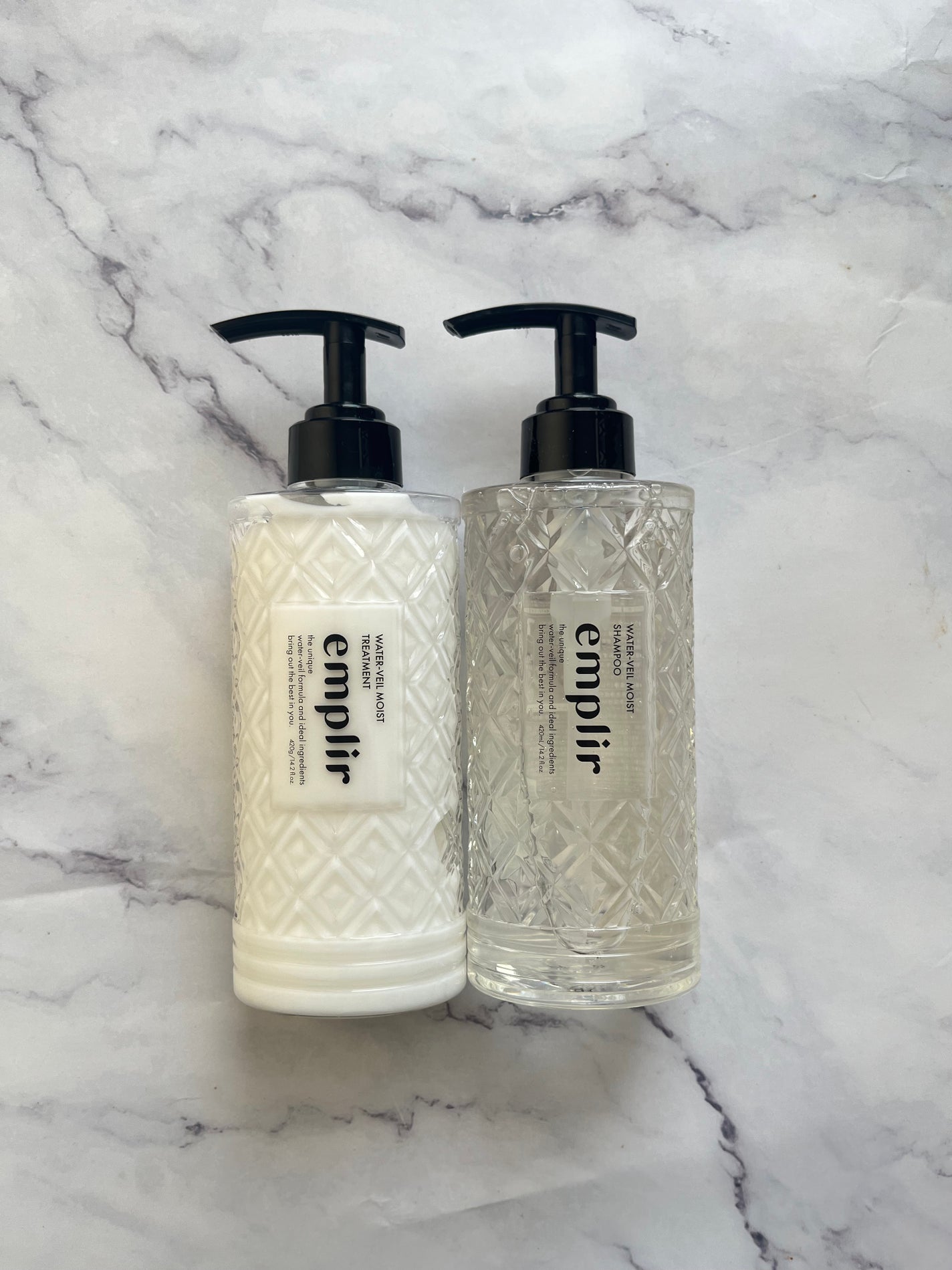 ウォーターベール モイストシャンプー/トリートメント/emplir/市販シャンプーを使ったクチコミ(1枚目)