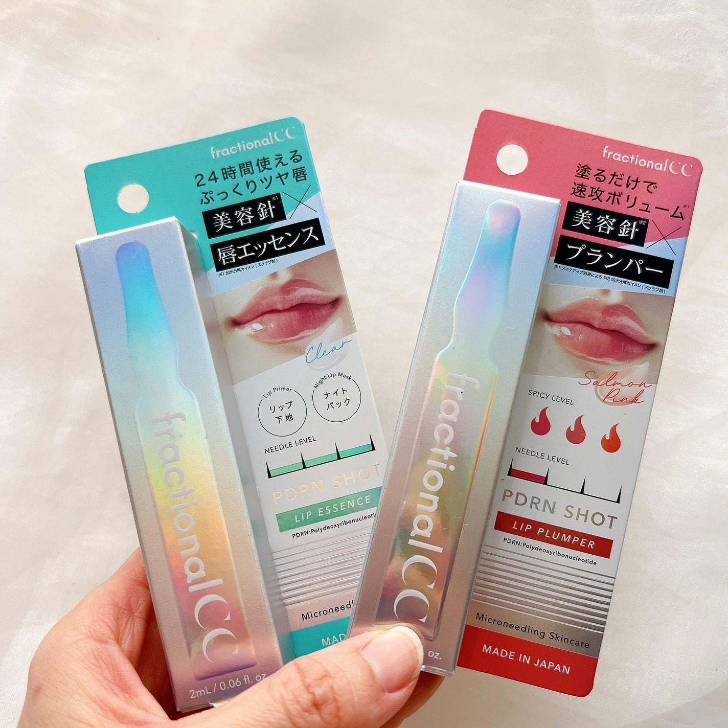 PDRNショット リッププランパー/fractionalCC/リッププランパーを使ったクチコミ(6枚目)