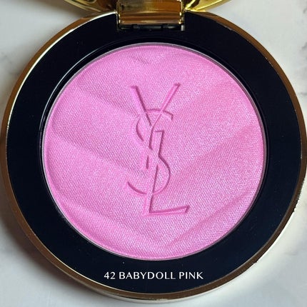 YSL メイクミーブラッシュ パウダー/YVES SAINT LAURENT BEAUTE/パウダーチークを使ったクチコミ(5枚目)