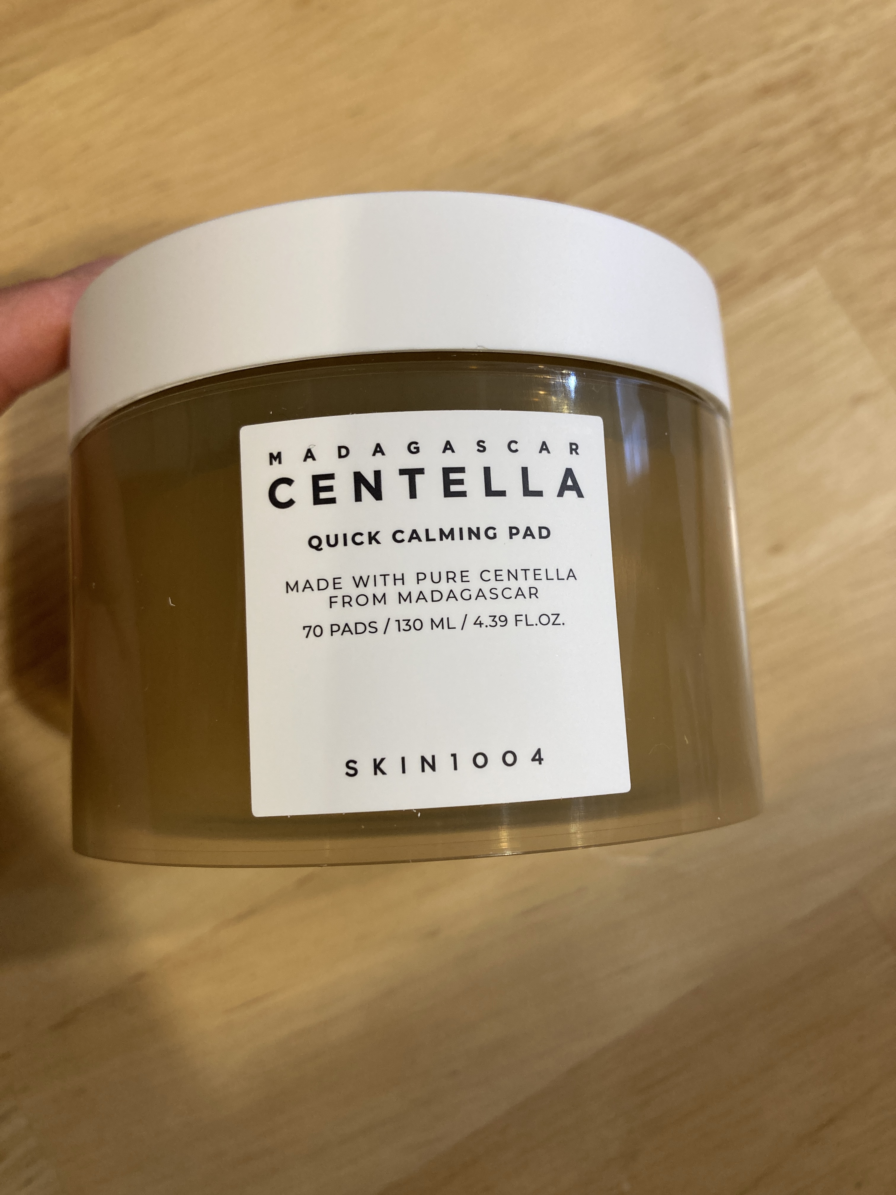 センテラ クイックカーミングパッド/SKIN1004/トナーパッドを使ったクチコミ（2枚目）