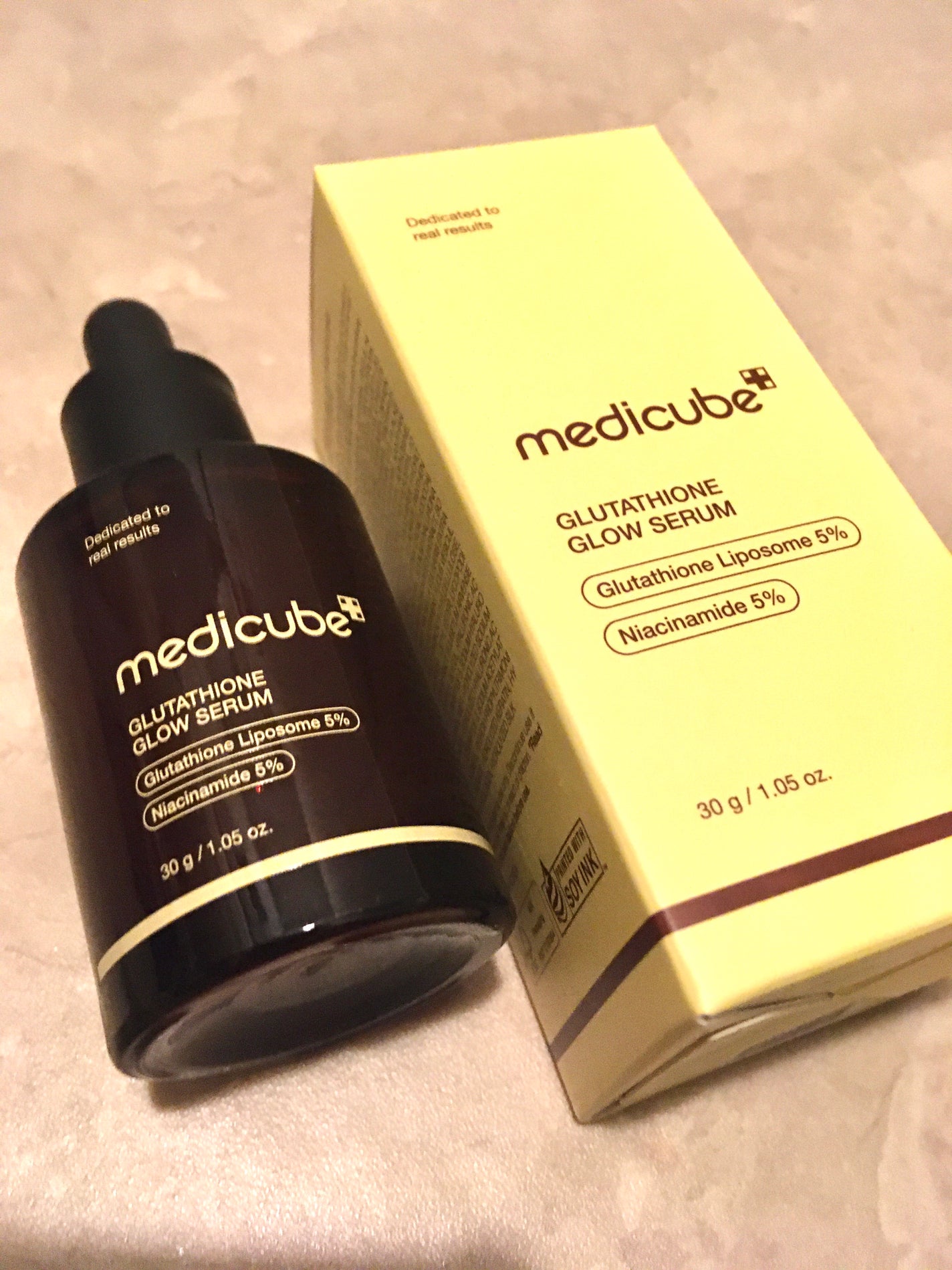 グルタチオングロウアンプル/MEDICUBE/美容液を使ったクチコミ(1枚目)