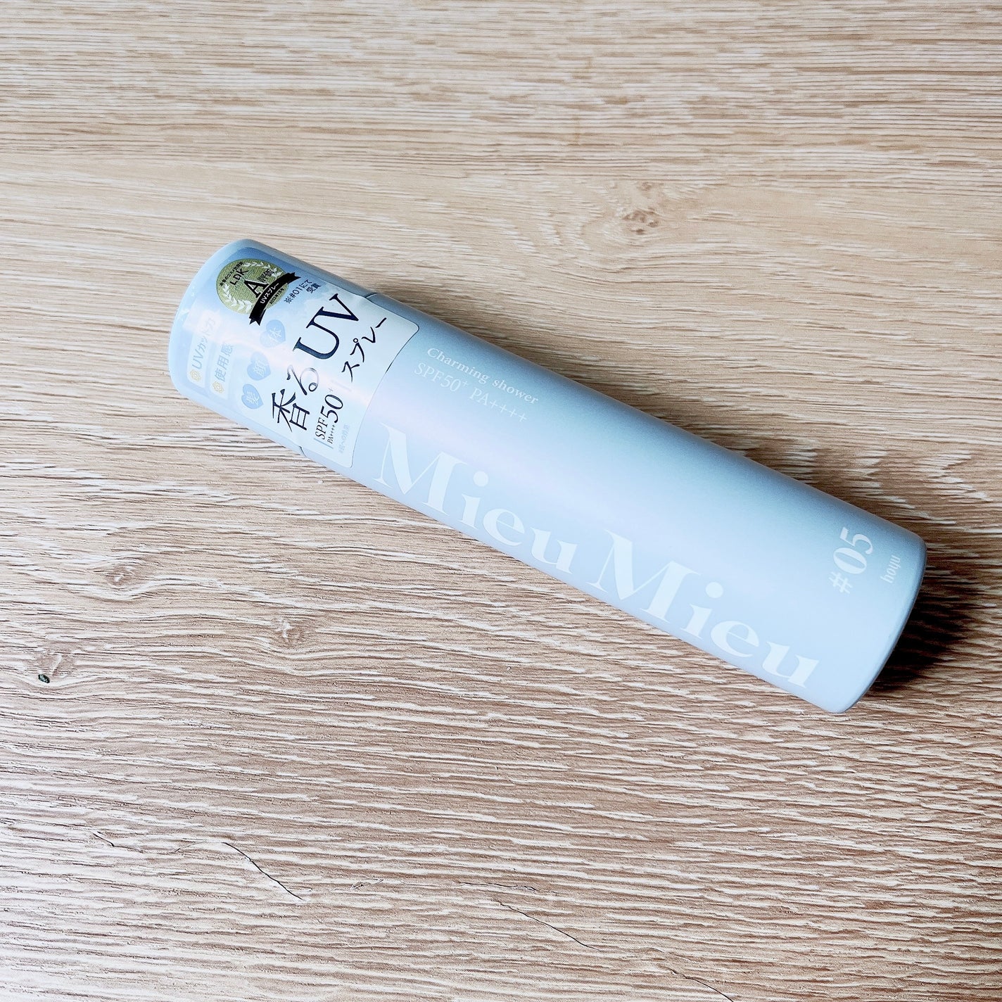 ミュミュ チャーミングシャワー/MieuMieu/ヘアミストを使ったクチコミ(1枚目)