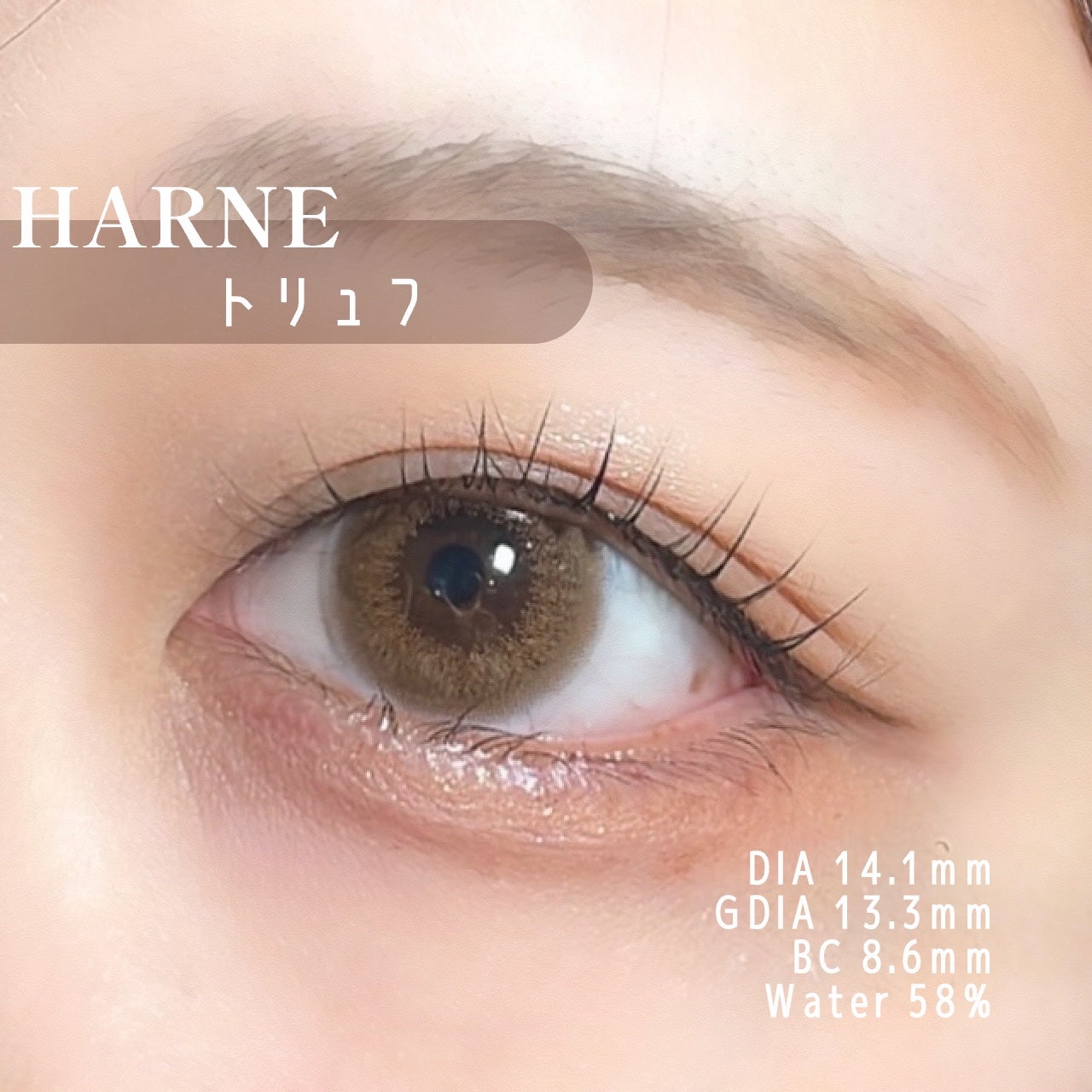 HARNE 1day/HARNE/ワンデー(1DAY)カラコンを使ったクチコミ(2枚目)