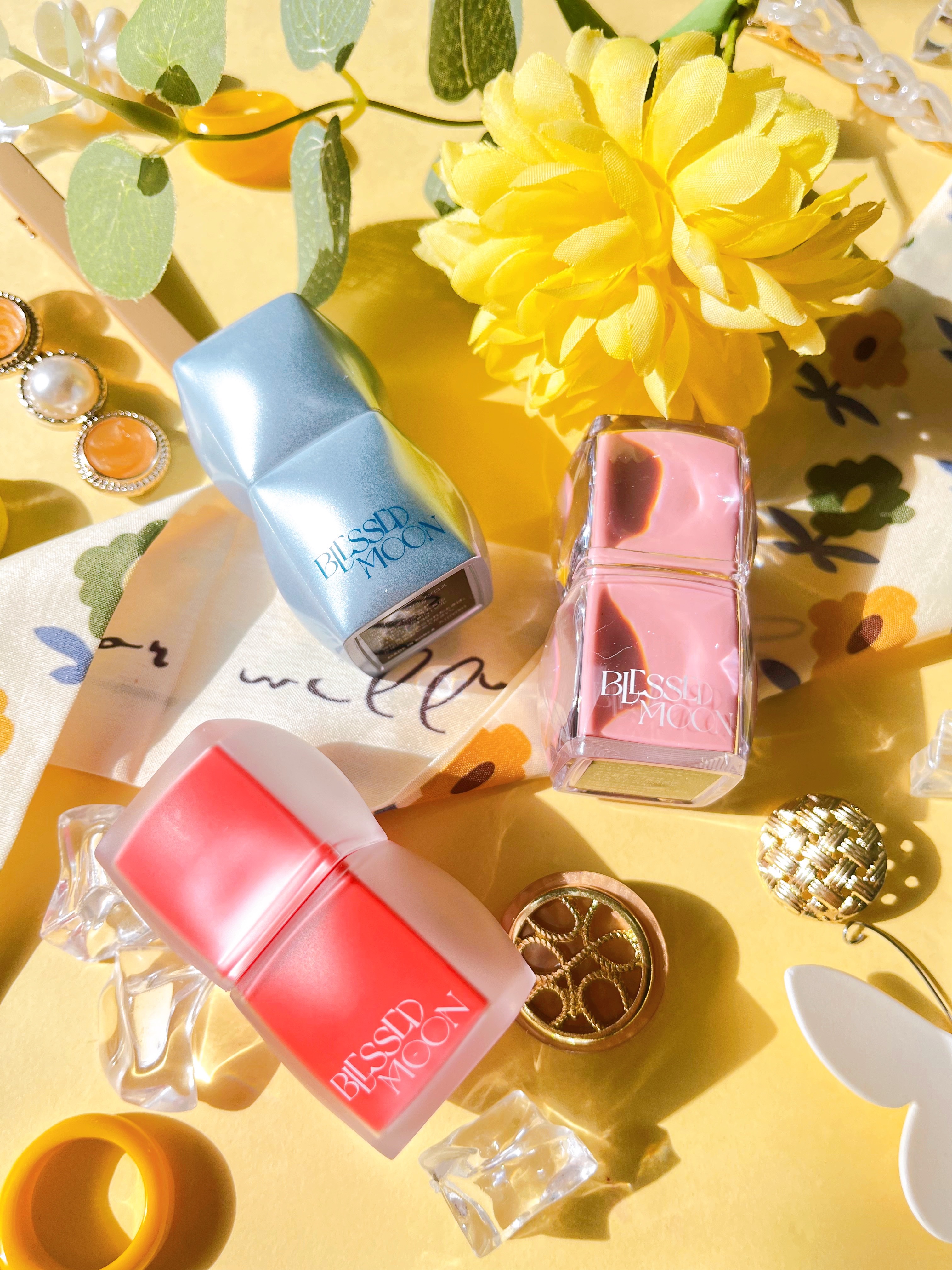 Veil Glow Lip Tint ベアーサーモン/BLESSED MOON/リップティントを使ったクチコミ（1枚目）