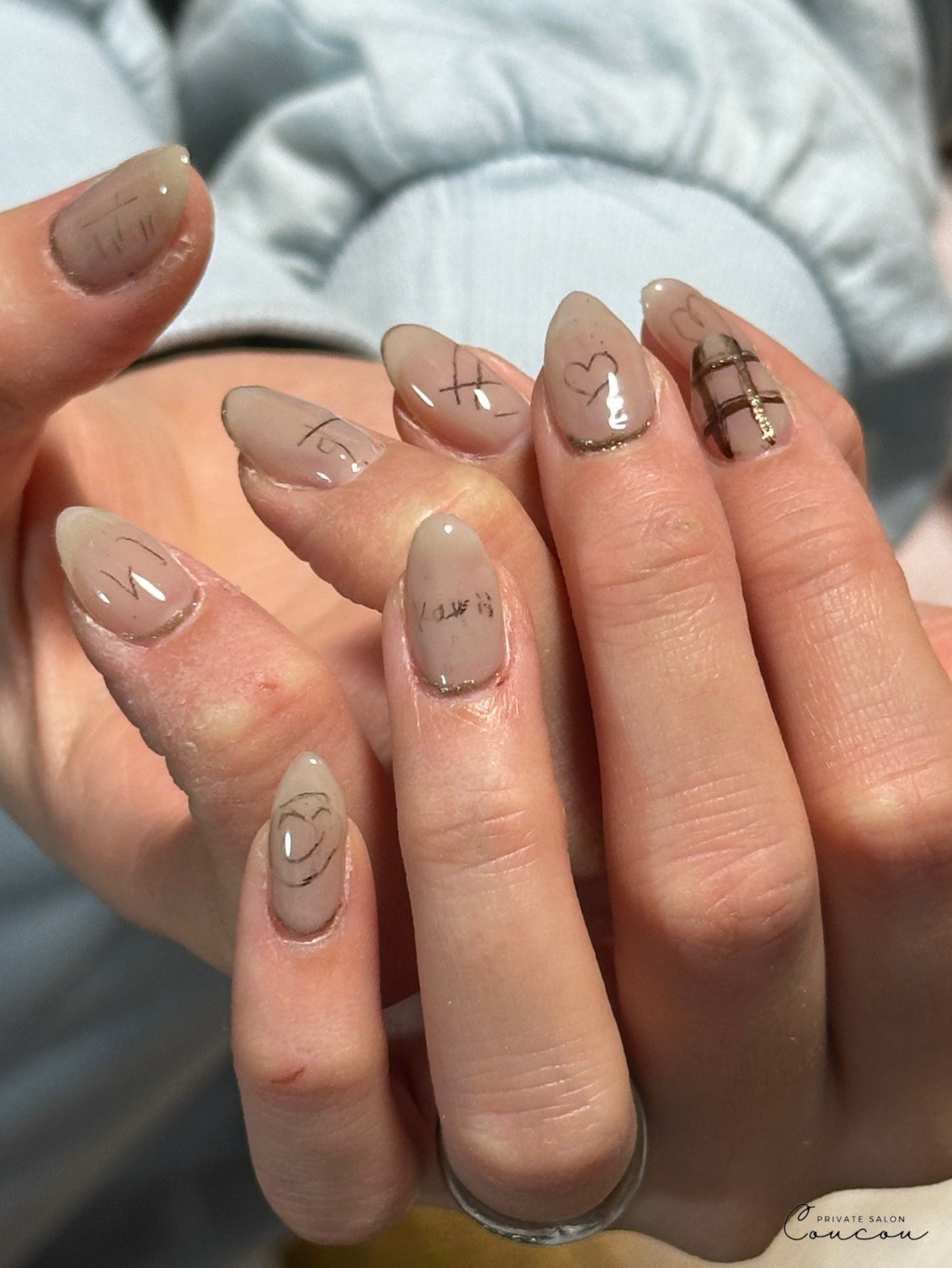 🐒ズボラママみっちゃんの高見えネイル💅 on LIPS 「←他にもたくさん投稿してます@natural_field_su..」(1枚目)