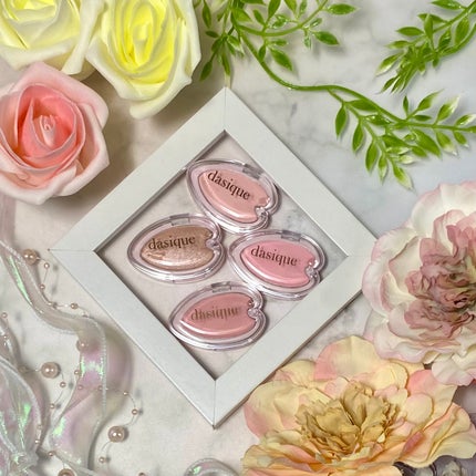 ブルーミングシングルシャドウ/dasique/単色アイシャドウを使ったクチコミ(6枚目)