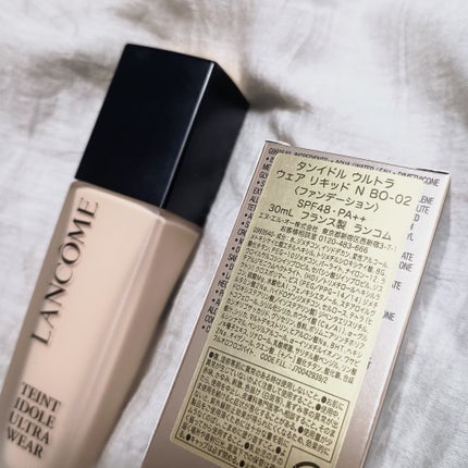 タンイドル ウルトラ ウェア リキッド N/LANCOME/リキッドファンデーションを使ったクチコミ(7枚目)