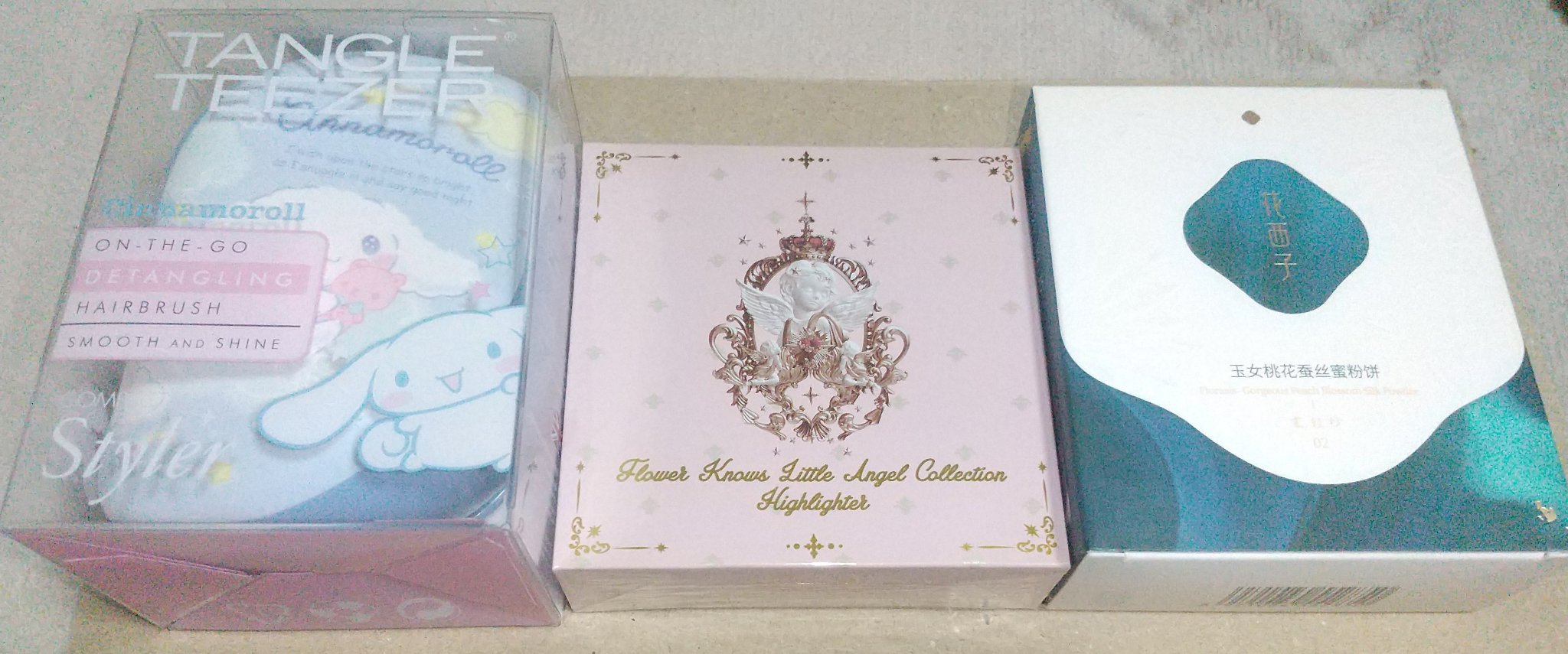 玉女桃花プレストパウダー/花西子/プレストパウダーを使ったクチコミ（1枚目）