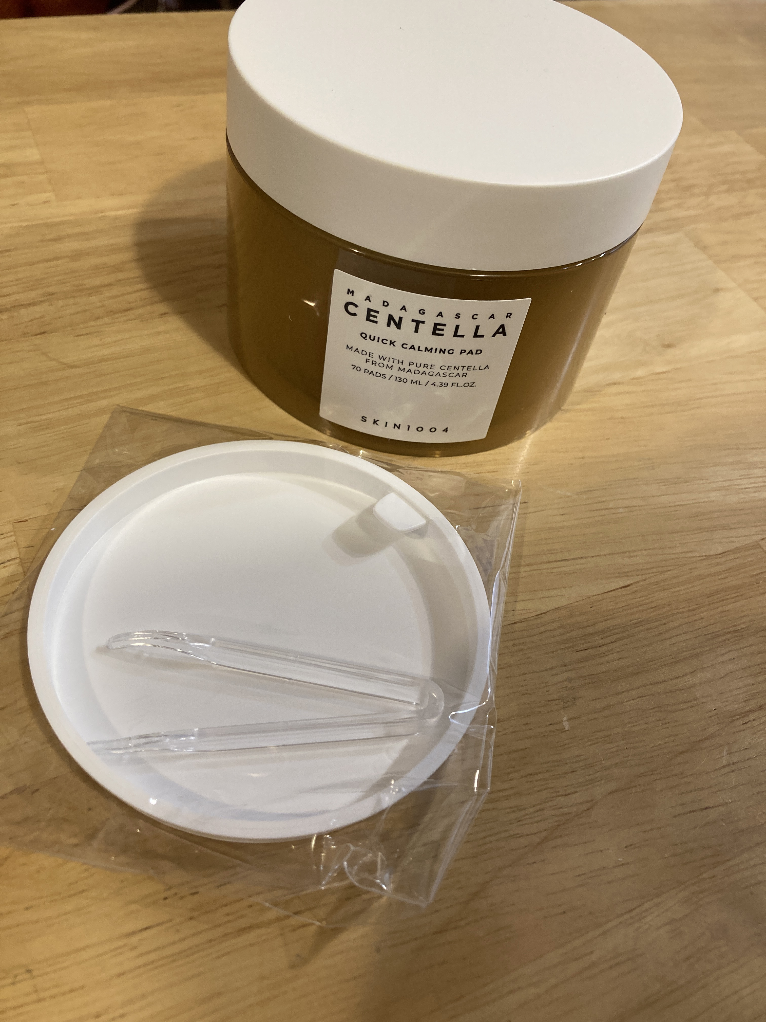 センテラ クイックカーミングパッド/SKIN1004/トナーパッドを使ったクチコミ（1枚目）