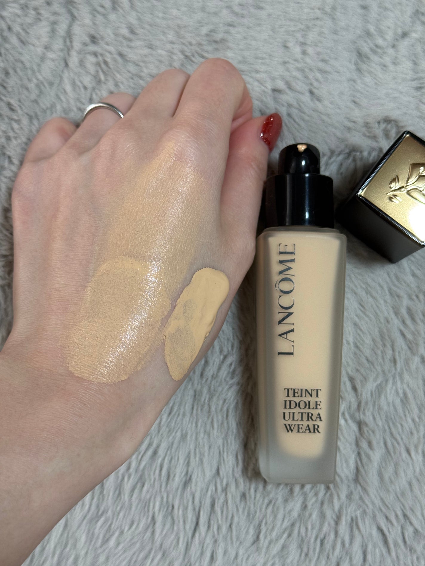 タンイドル ウルトラ ウェア リキッド N/LANCOME/リキッドファンデーションを使ったクチコミ(3枚目)