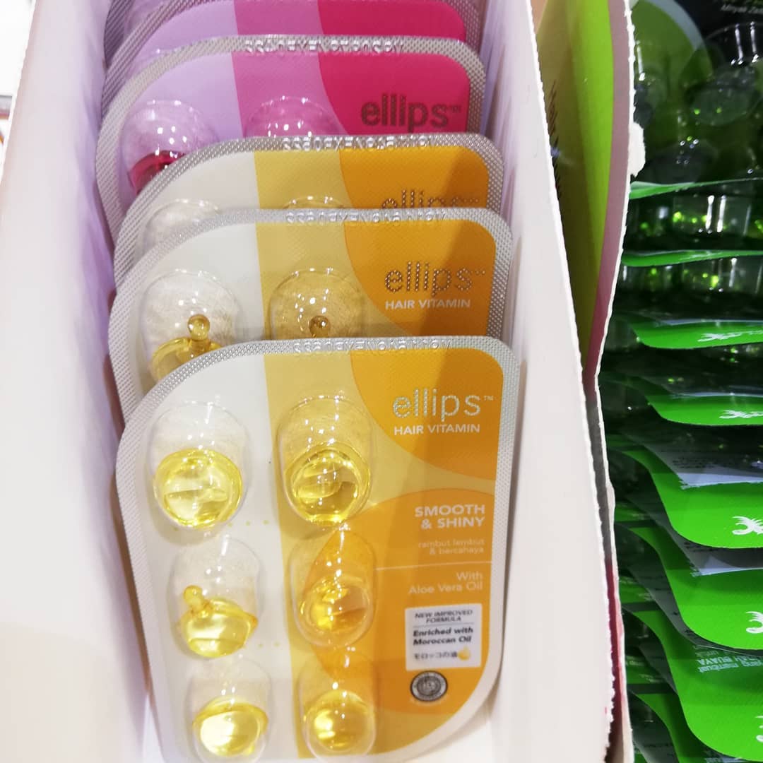 ヘアーオイル【トリートメント】/ellips/ヘアオイルを使ったクチコミ(1枚目)