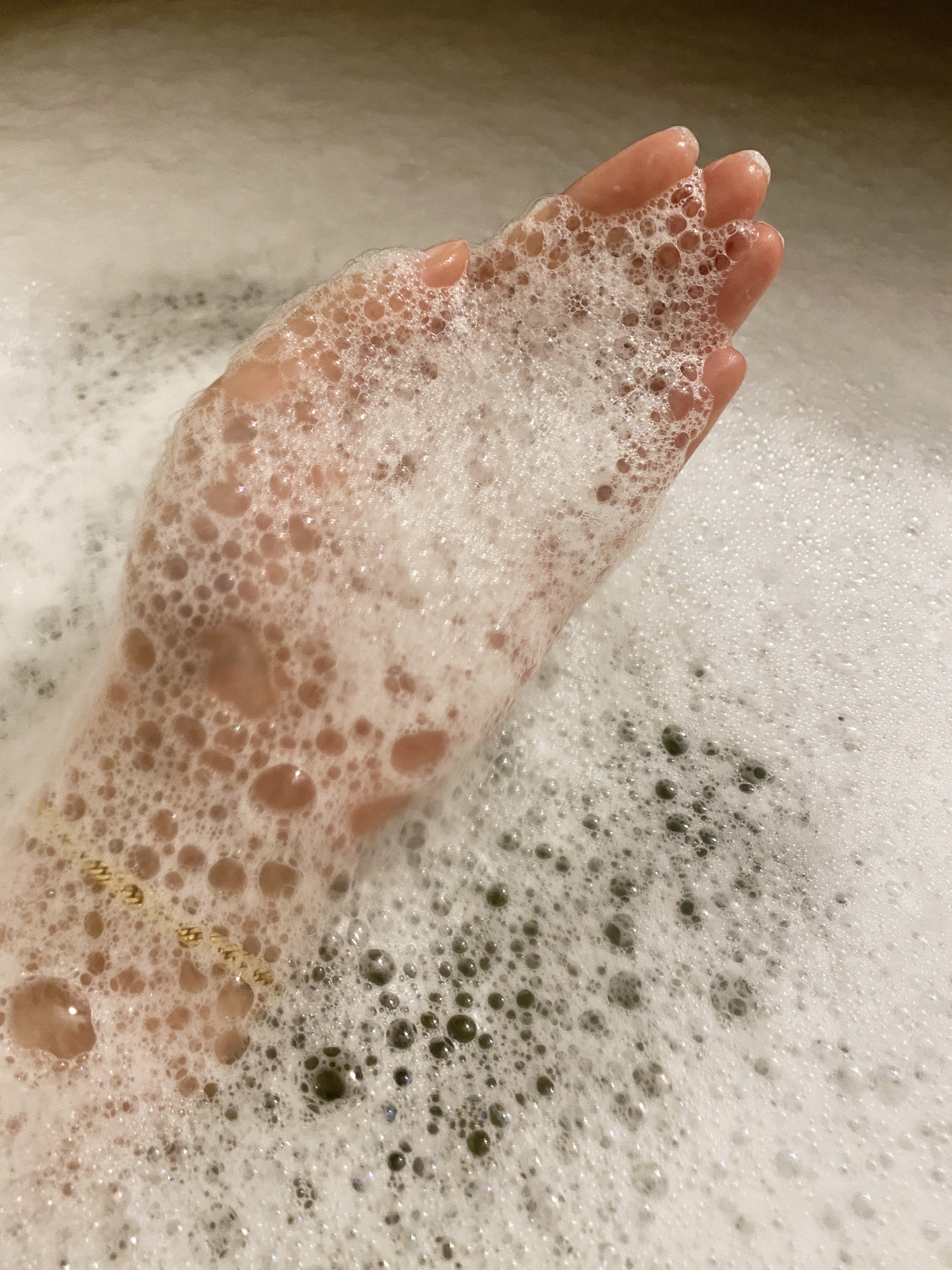 めちゃ桃の香り/ブクブクアワー/保湿系入浴剤を使ったクチコミ（3枚目）