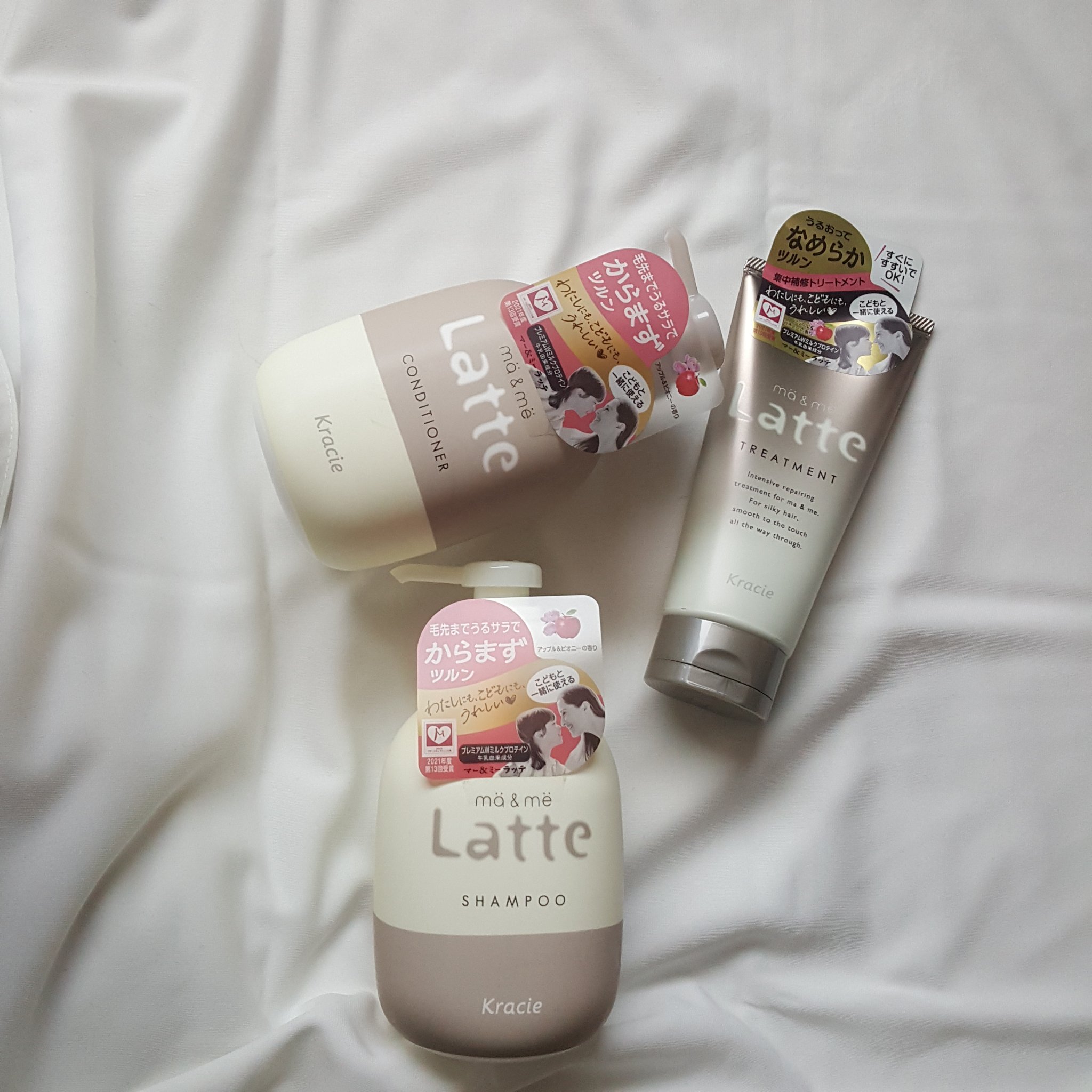 マー＆ミー シャンプー／コンディショナー コンディショナー(本体)/マー＆ミー　ラッテ/市販シャンプーを使ったクチコミ（1枚目）