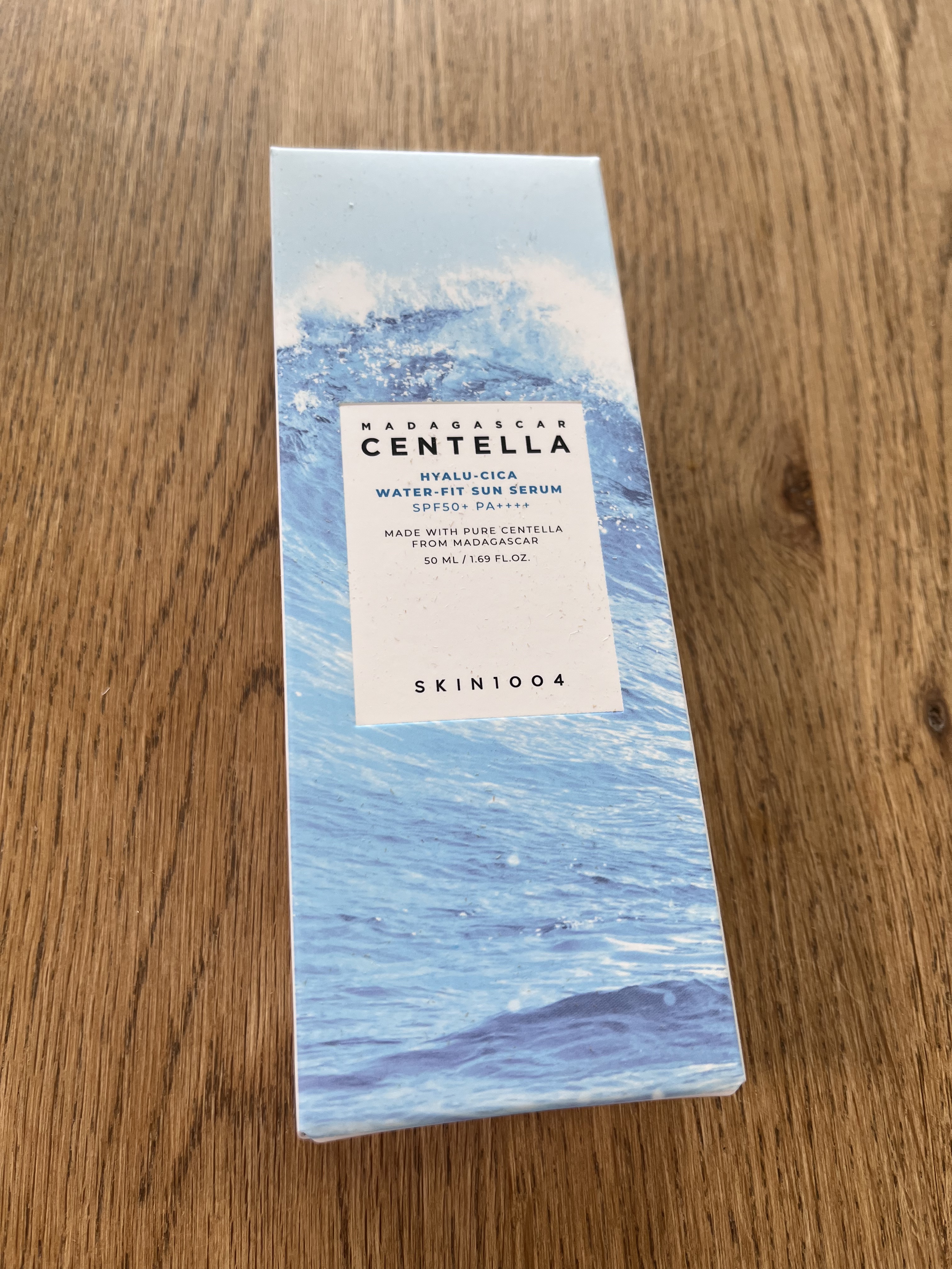 ヒアルーシカ ウォーターフィット サンセラム/SKIN1004/日焼け止めローションを使ったクチコミ（1枚目）