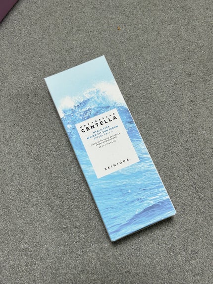 ヒアルーシカ ウォーターフィット サンセラム/SKIN1004/日焼け止めローションを使ったクチコミ(2枚目)