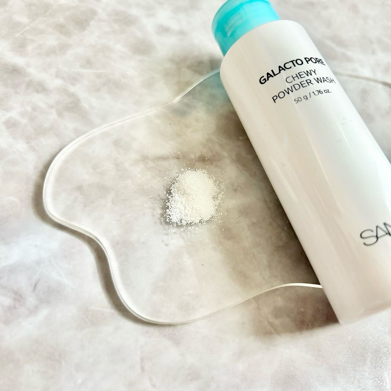 サミュ ガラクトポア チューイー パウダーウォッシュ/SAM'U/洗顔パウダーを使ったクチコミ(2枚目)