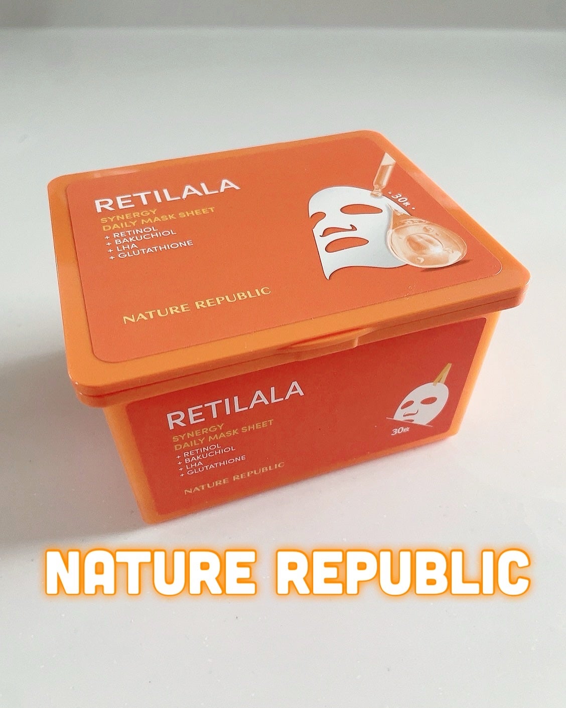 レチララ デイリーシートマスク/ネイチャーリパブリック/シートマスク・パックを使ったクチコミ(1枚目)