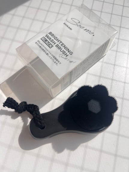 BRIGHTENING WASH black/SHIKARI/洗い流すパック・マスクを使ったクチコミ(5枚目)