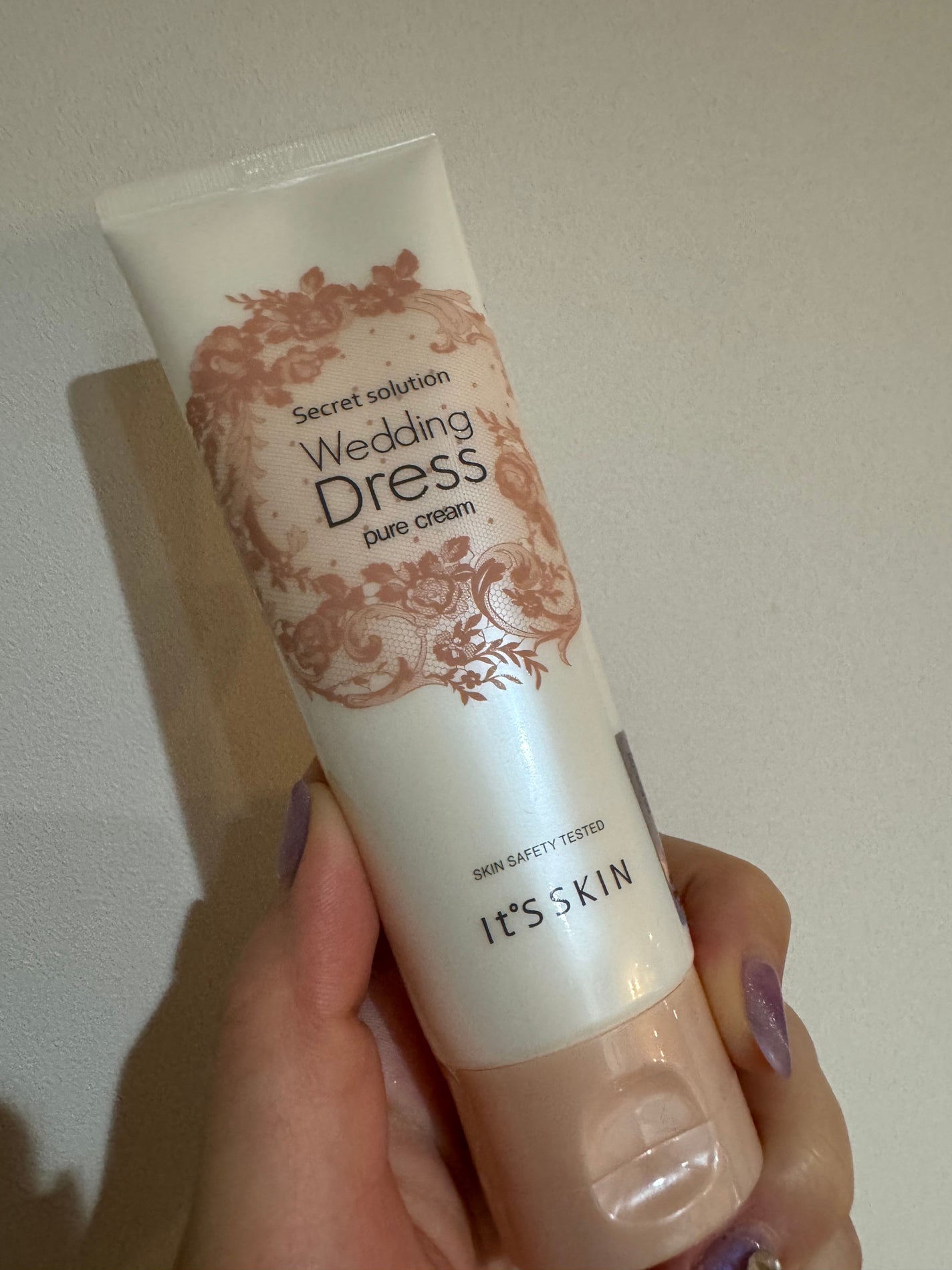 シークレットソルーションウェディングドレスピュアクリーム/It's skin/フェイスクリームを使ったクチコミ(1枚目)