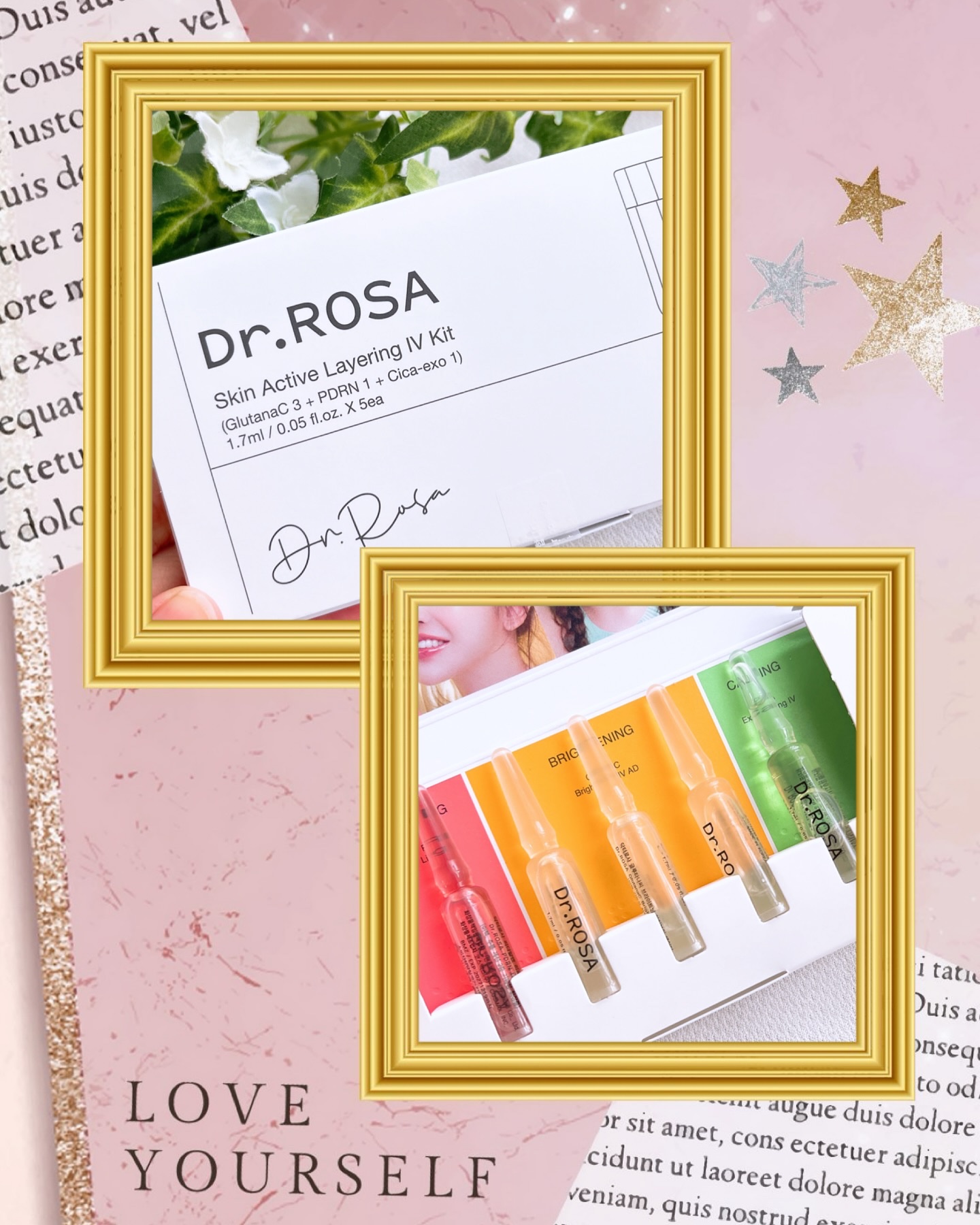 Dr.ROSA IV アンプル3種セット/Dr.ROSA/スキンケアキットを使ったクチコミ（2枚目）