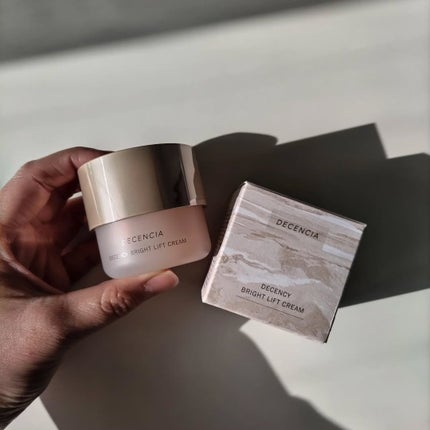 ディセンシア ディセンシー ブライトリフト クリーム/DECENCIA/フェイスクリームを使ったクチコミ(5枚目)