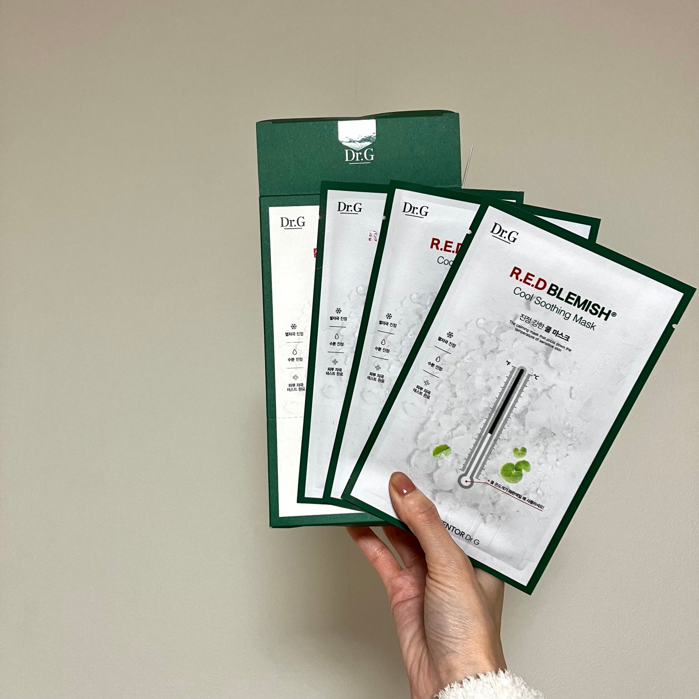 レッドブレミッシュ クールスージングマスク/Dr.G/シートマスク・パックを使ったクチコミ(1枚目)