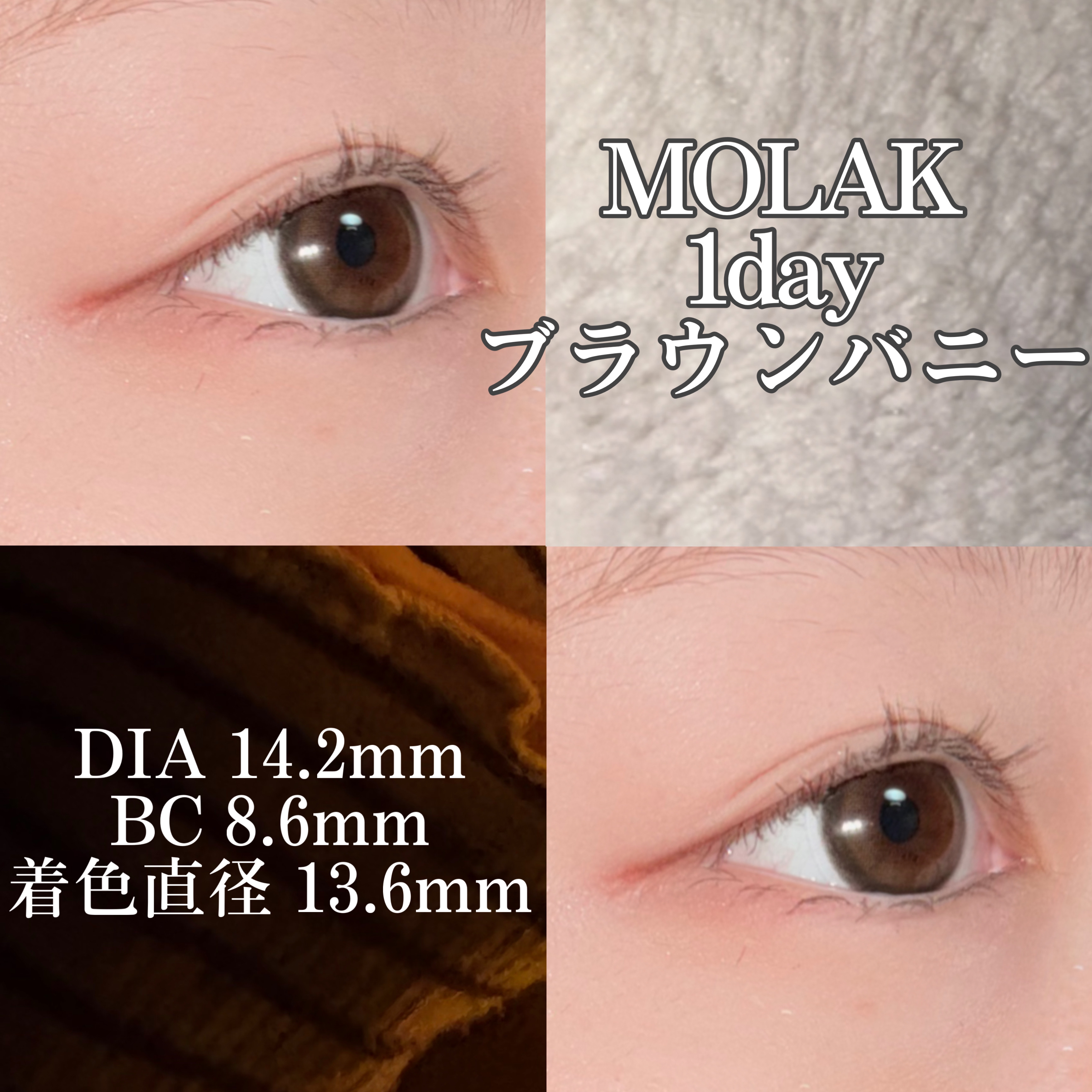 MOLAK 1day/MOLAK/ワンデー（１DAY）カラコンを使ったクチコミ（2枚目）