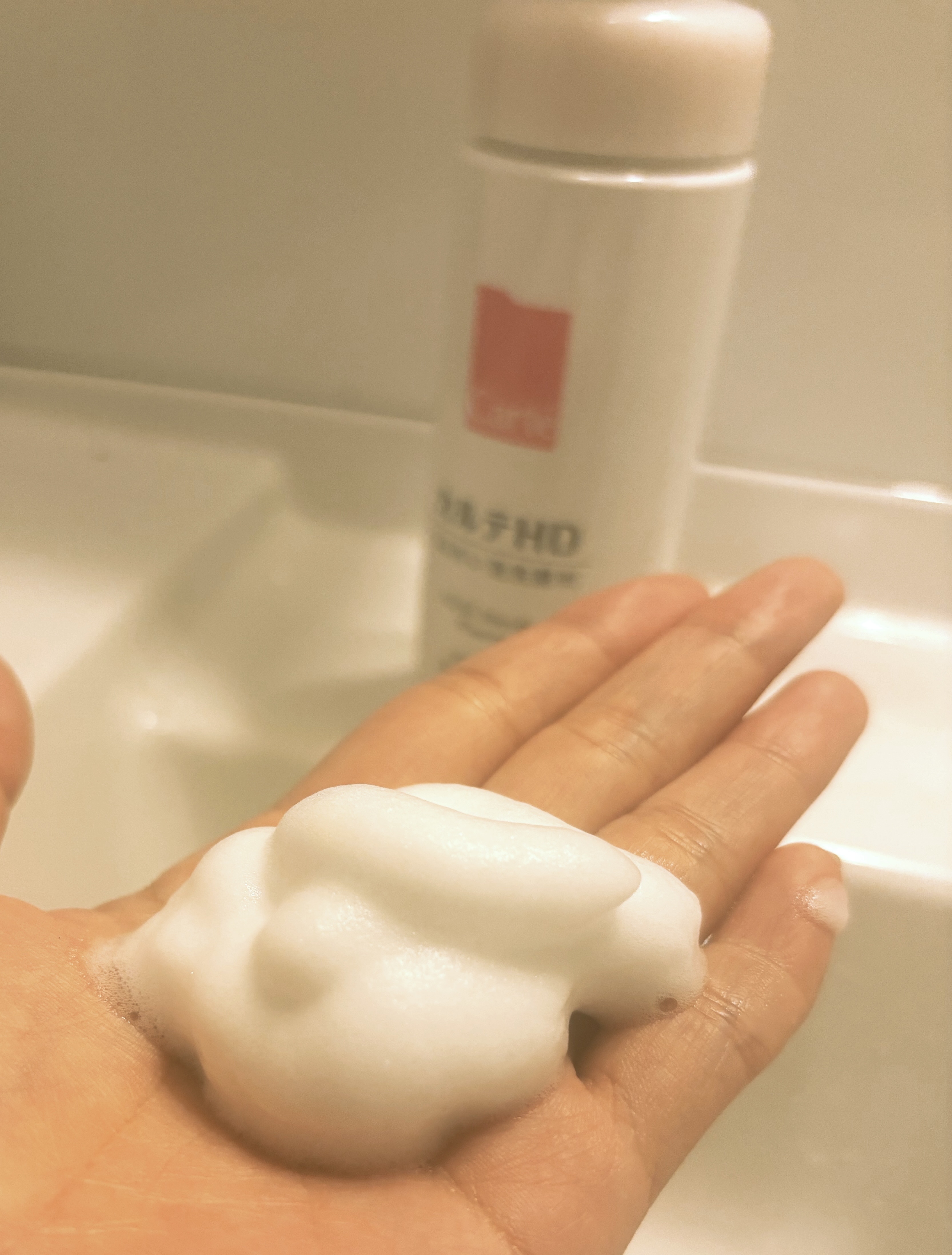 モイスチュア ウォッシングフォーム/カルテHD/泡洗顔を使ったクチコミ（2枚目）