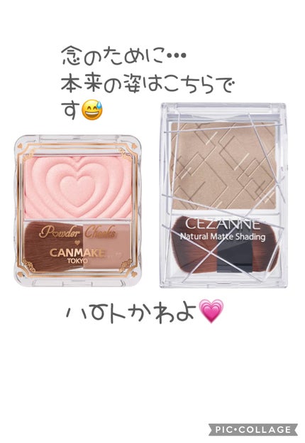 パウダーチークス/キャンメイク/パウダーチークを使ったクチコミ(2枚目)