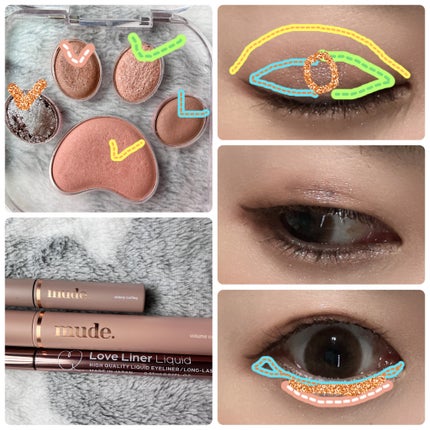 MD インスパイア ボリューム カーリング マスカラ/mude/マスカラを使ったクチコミ(6枚目)