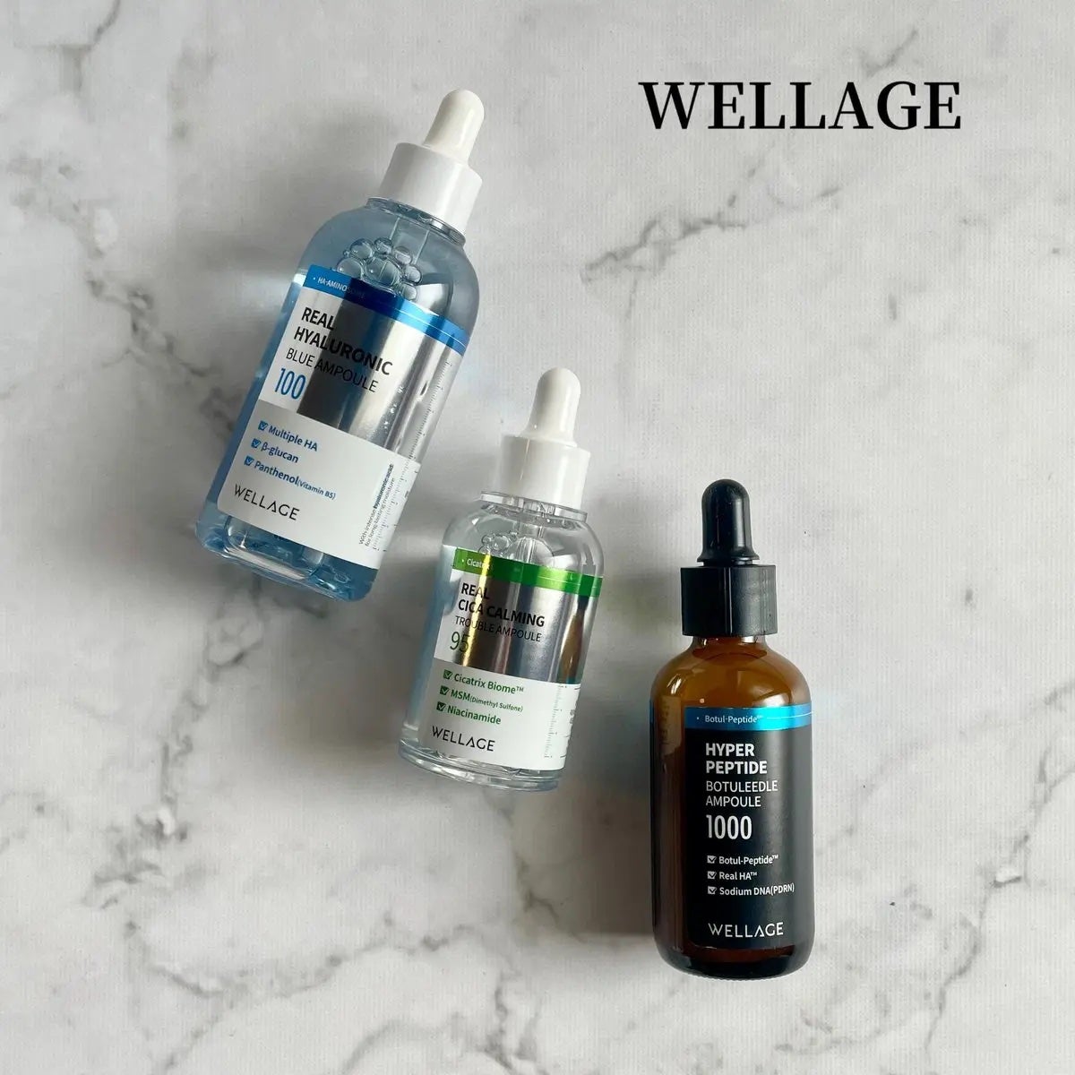 リアルヒアルロニックブルーアンプル 100/Wellage/美容液を使ったクチコミ(1枚目)