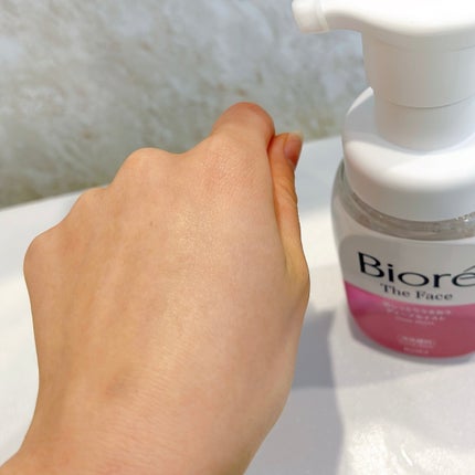 ビオレ ザフェイス 泡洗顔料 ディープモイスト/ビオレ/泡洗顔を使ったクチコミ(6枚目)