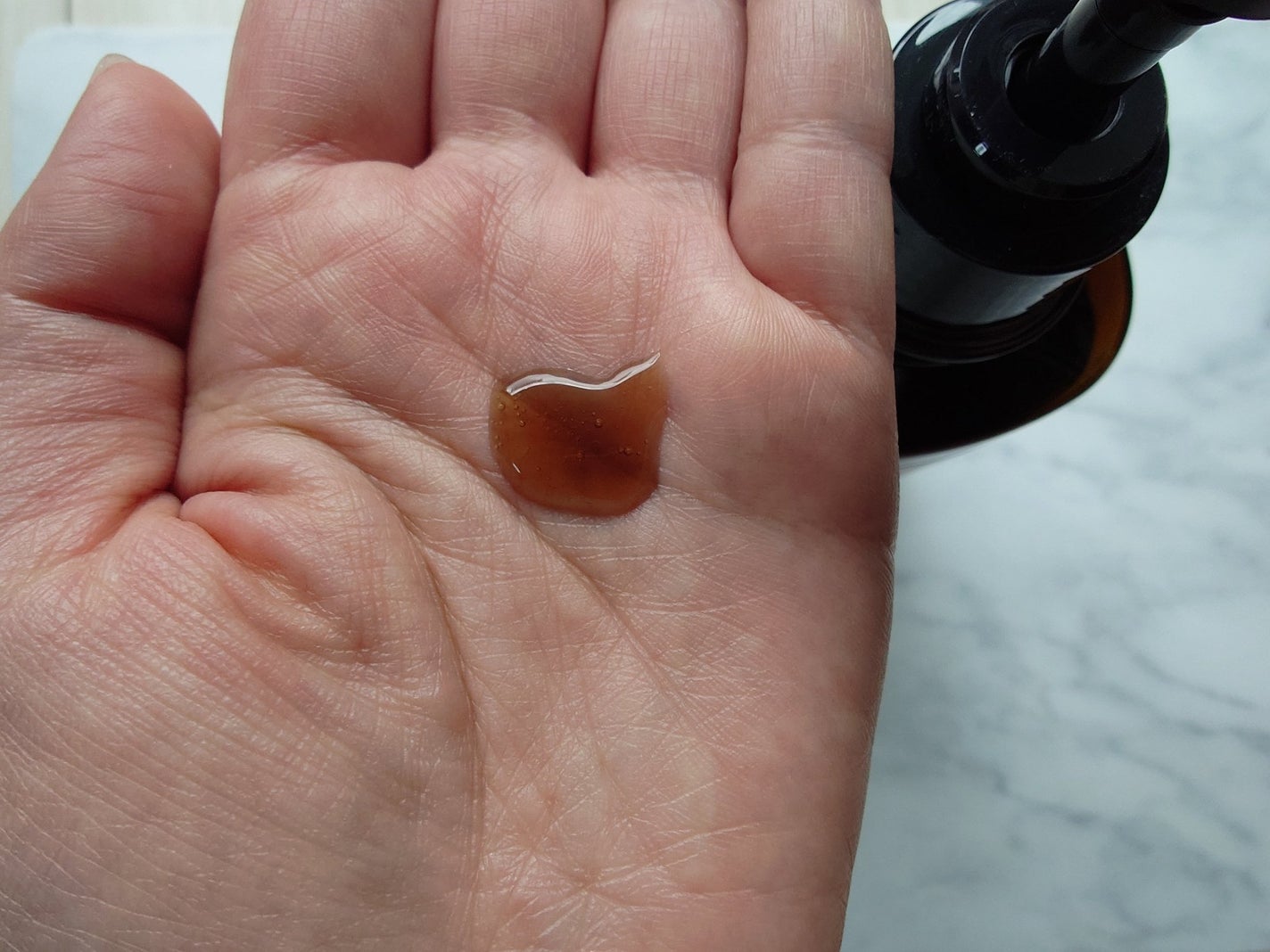 ヘマチン ブースター シャンプー /トリートメント ペアー&ムスクの香り/マイブースターズ/市販シャンプーを使ったクチコミ(4枚目)