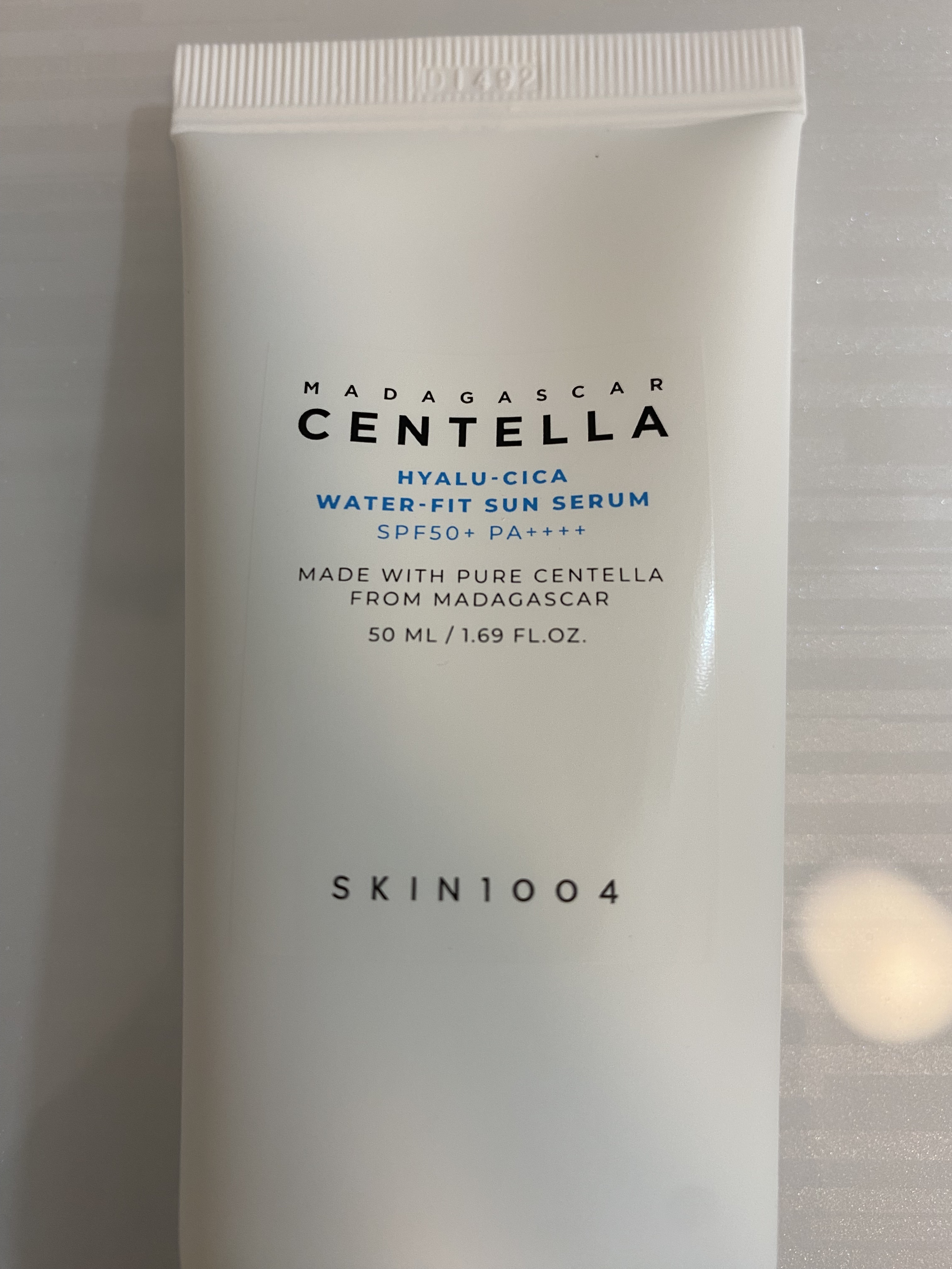 ヒアルーシカ ウォーターフィット サンセラム/SKIN1004/日焼け止めローションを使ったクチコミ（2枚目）