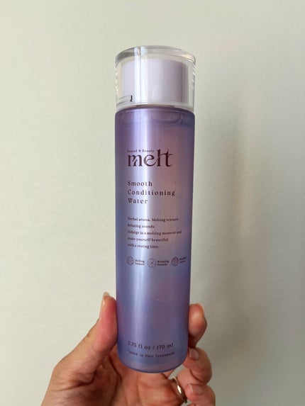 スムース コンディショニング ウォーター/melt/アウトバストリートメントを使ったクチコミ(1枚目)