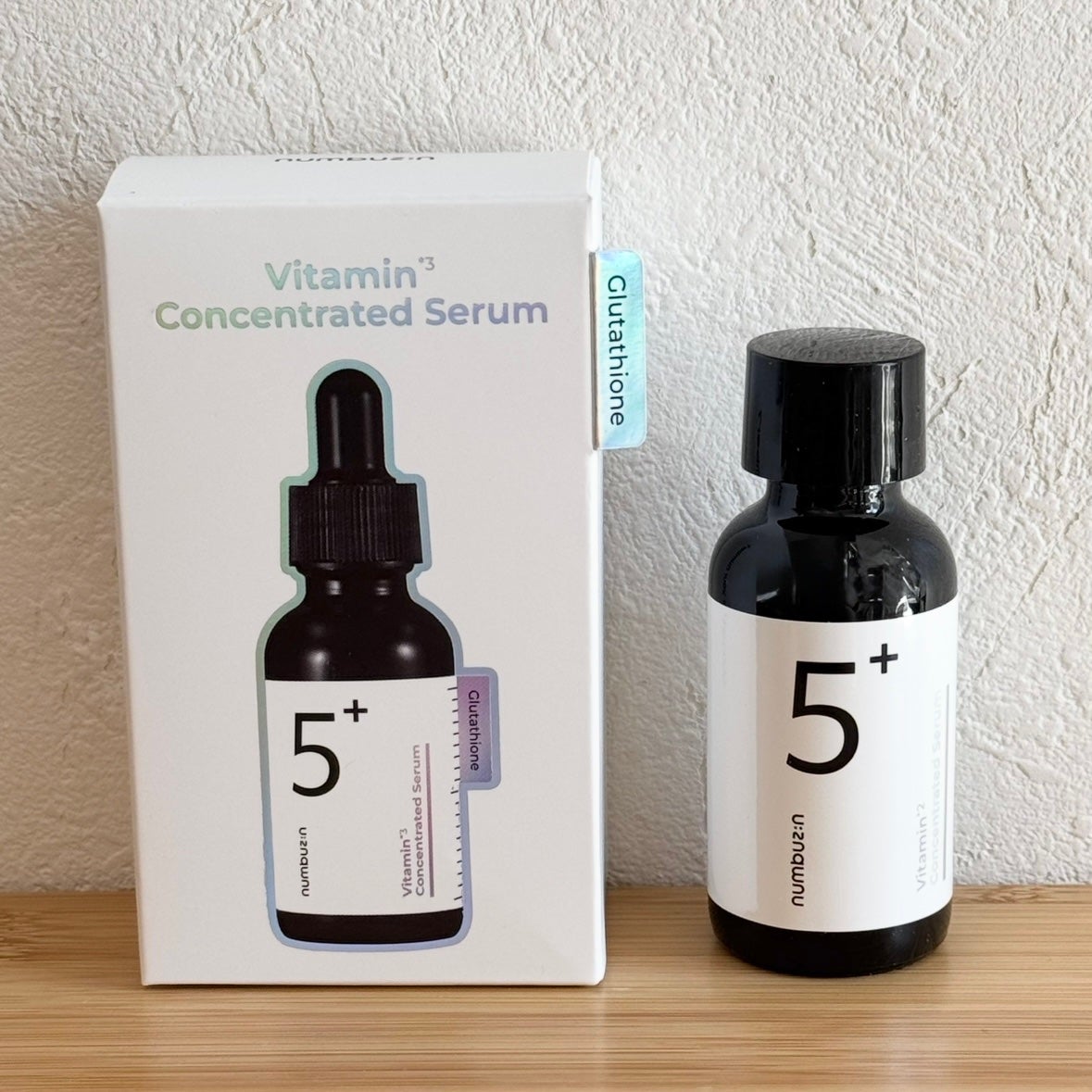 5番 白玉グルタチオンC美容液/numbuzin/美容液を使ったクチコミ(1枚目)