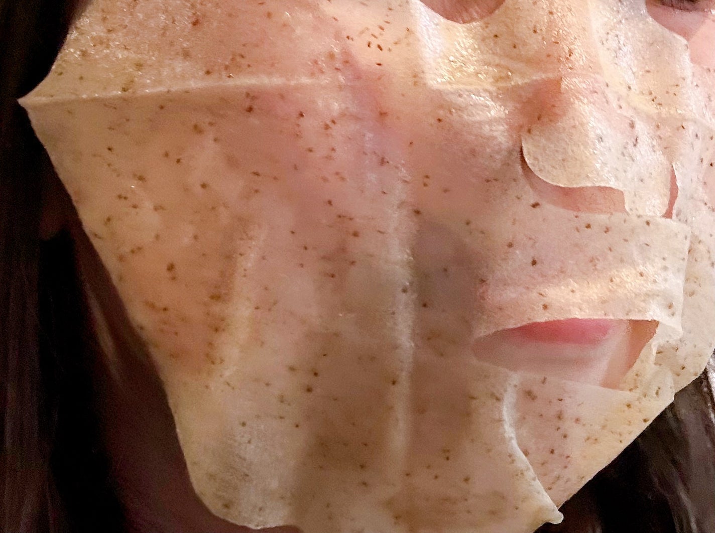 ツボクサスージングハイドロヨモギマスク/LIALUSTER/シートマスク・パックを使ったクチコミ(4枚目)