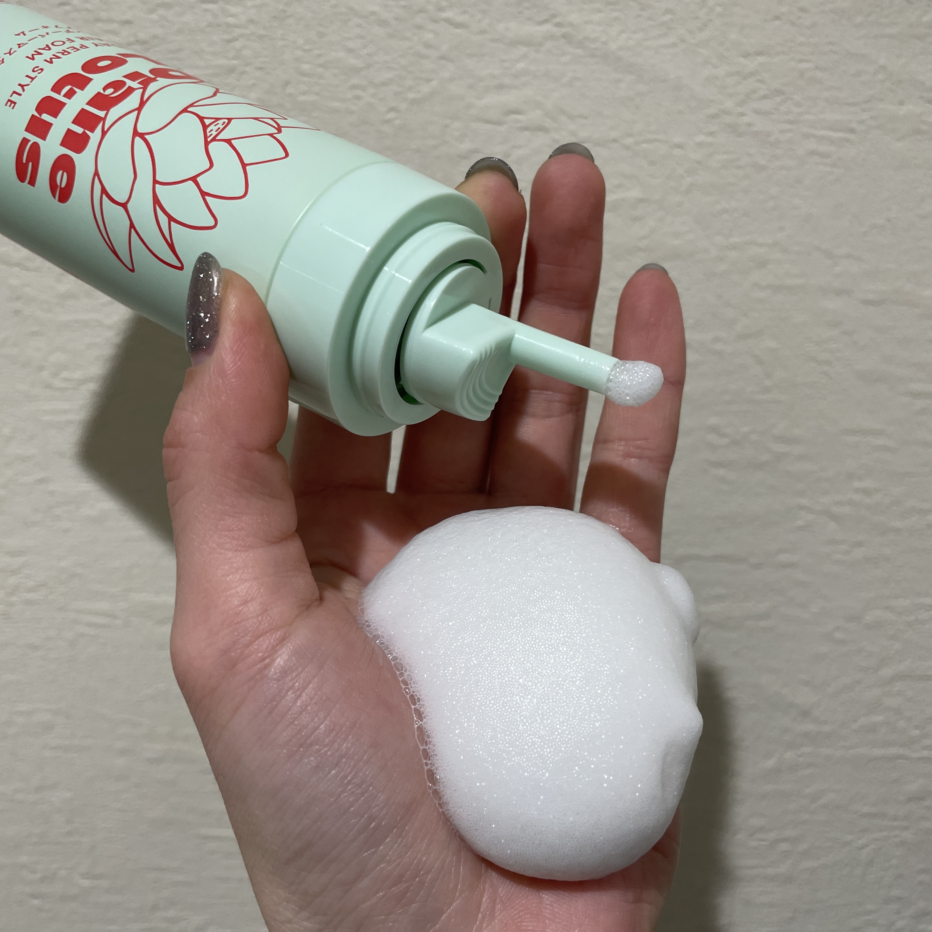 ロータス ワンデーパーマスタイル ヘアフォーム ティー＆シトラスの香り/ダイアン/その他スタイリングを使ったクチコミ（1枚目）